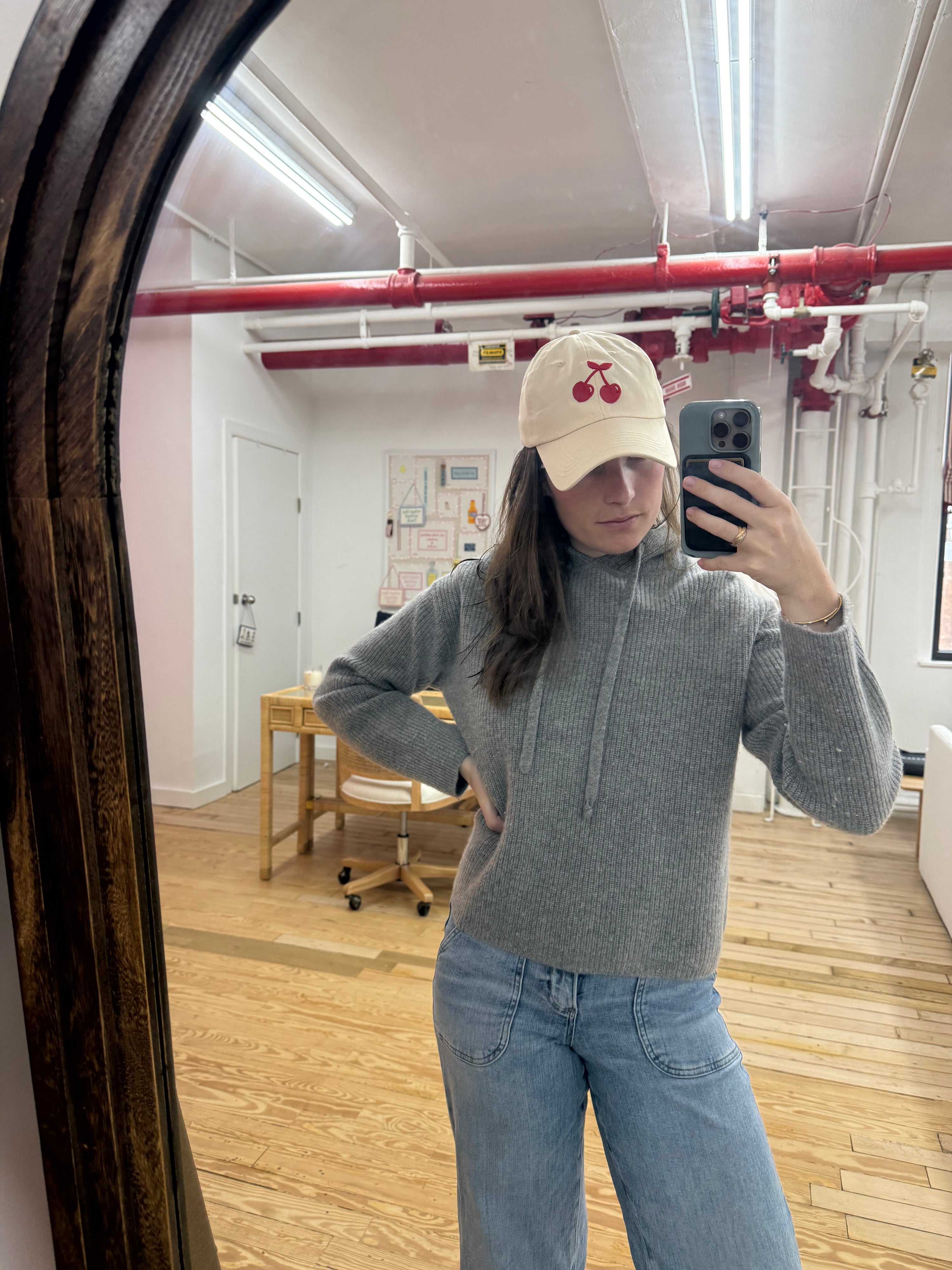 Cherry Baseball Hat