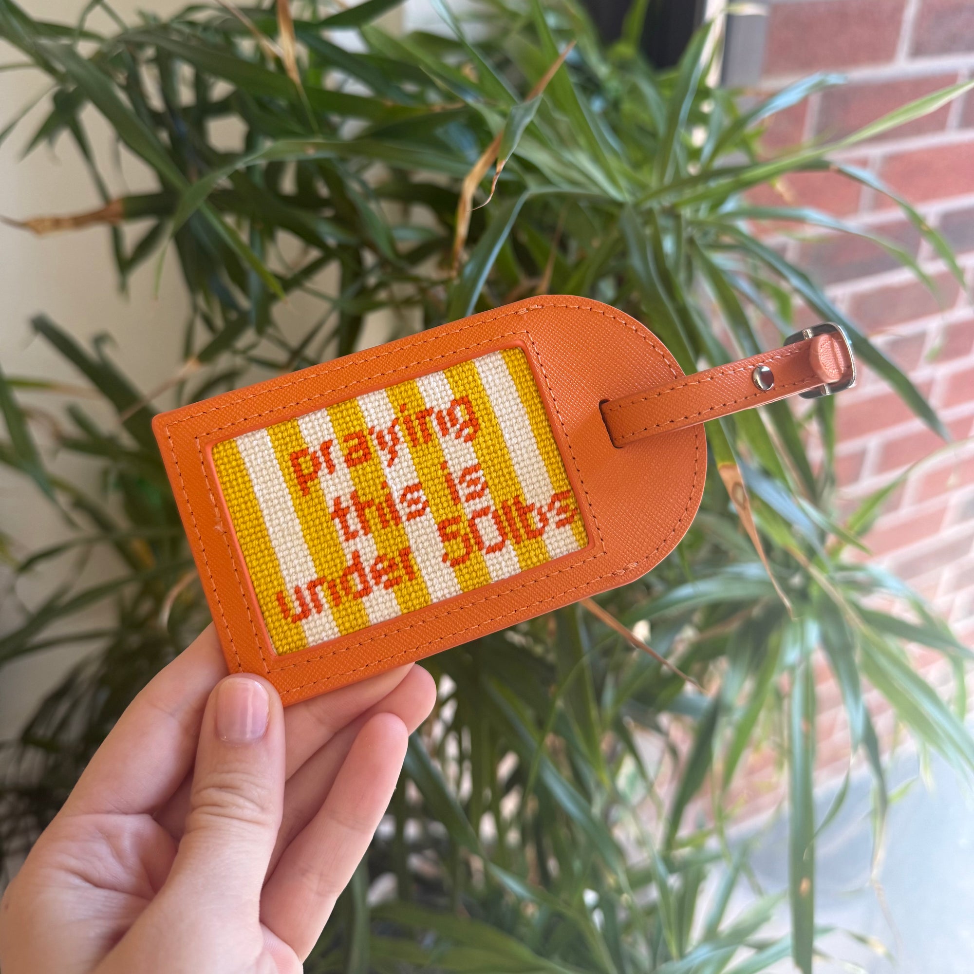 Praying This Is Under 50lbs Luggage Tag