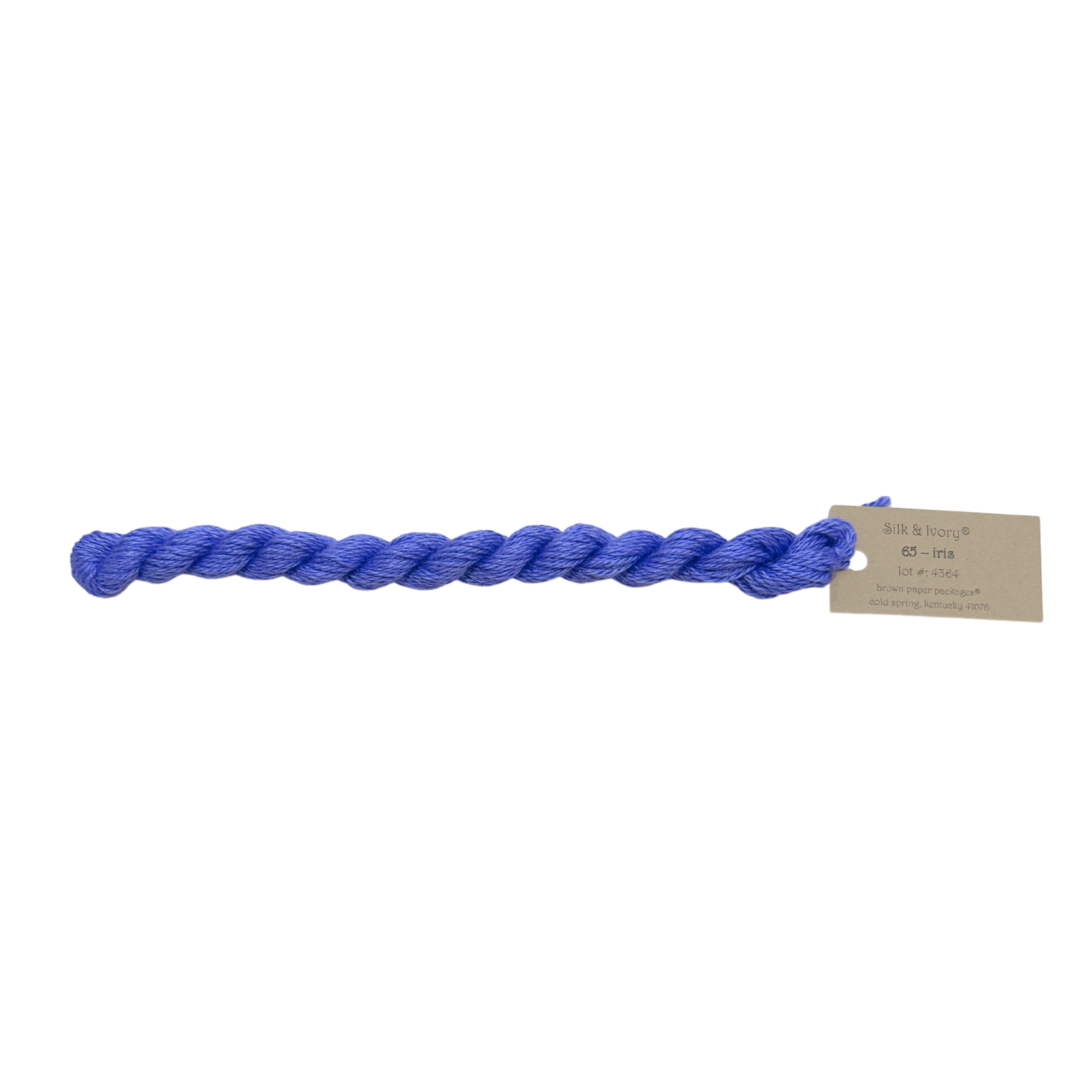 Silk & Ivory Thread - Iris
