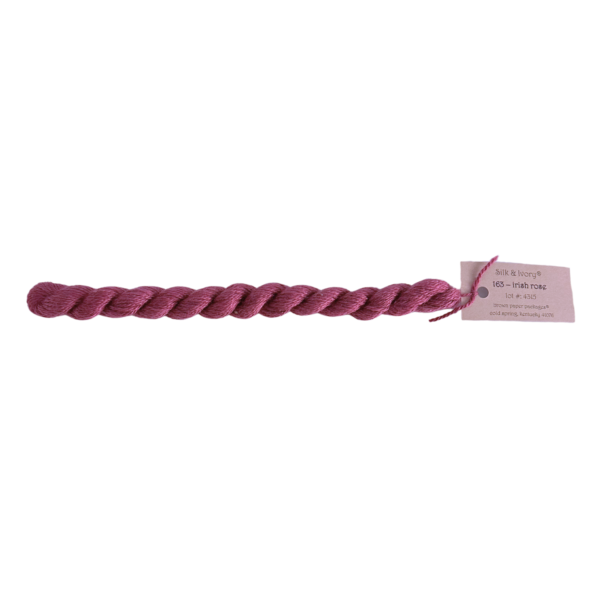 Silk & Ivory Thread - Irish Rose