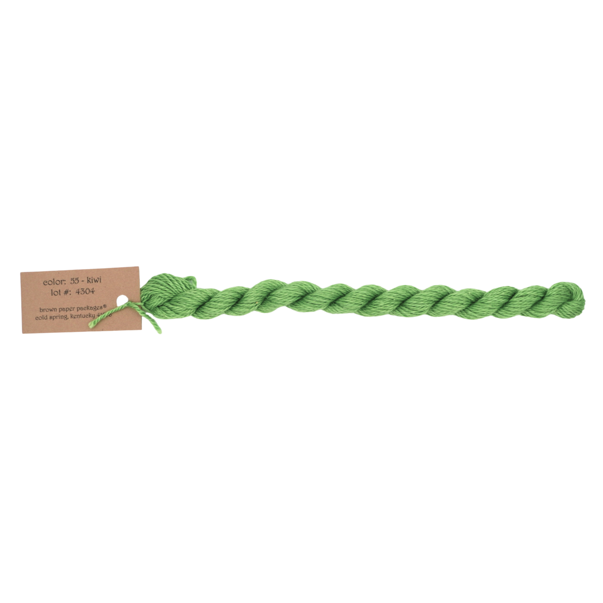 Silk & Ivory Thread - Kiwi