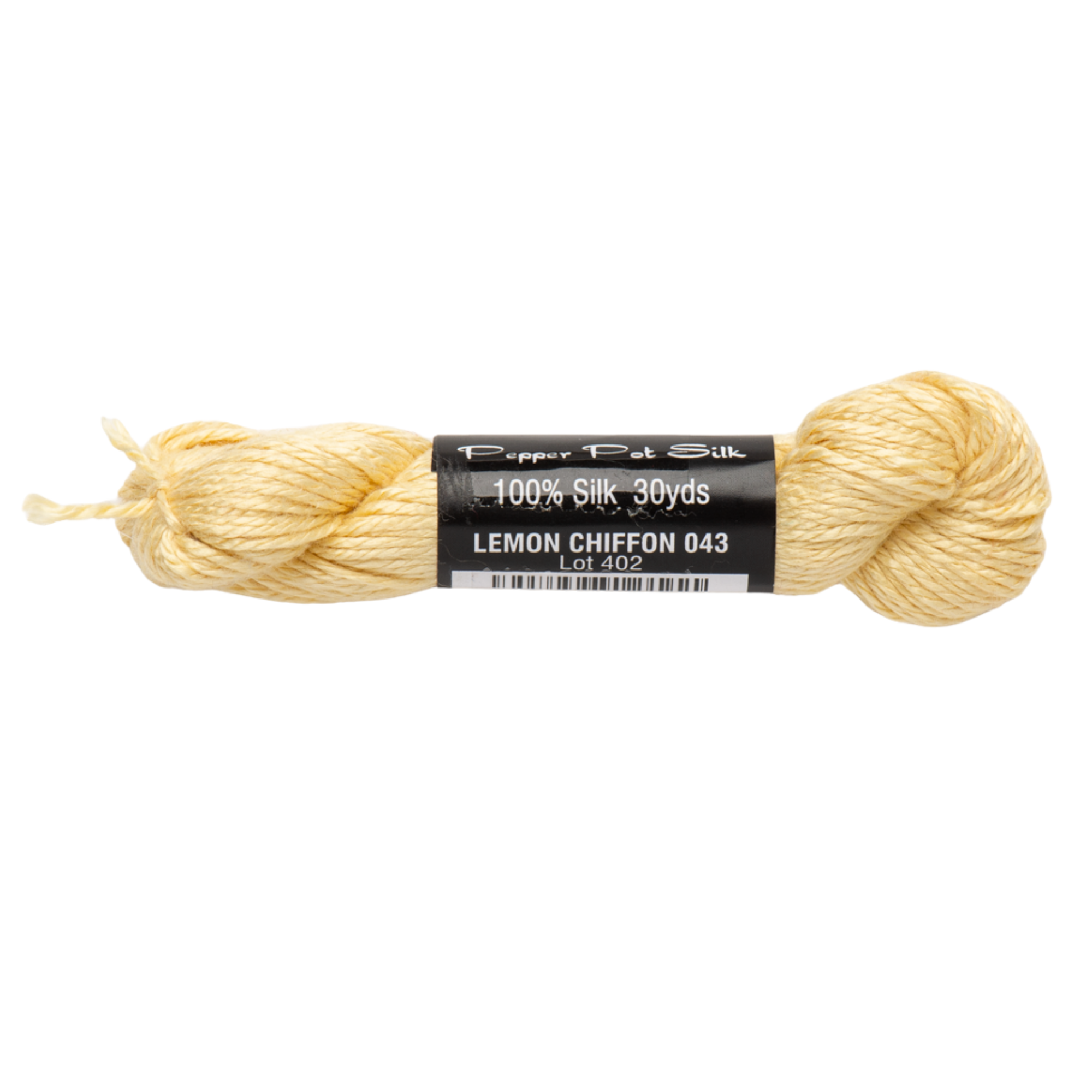 Pepper Pot Silk Thread -  Lemon Chiffon