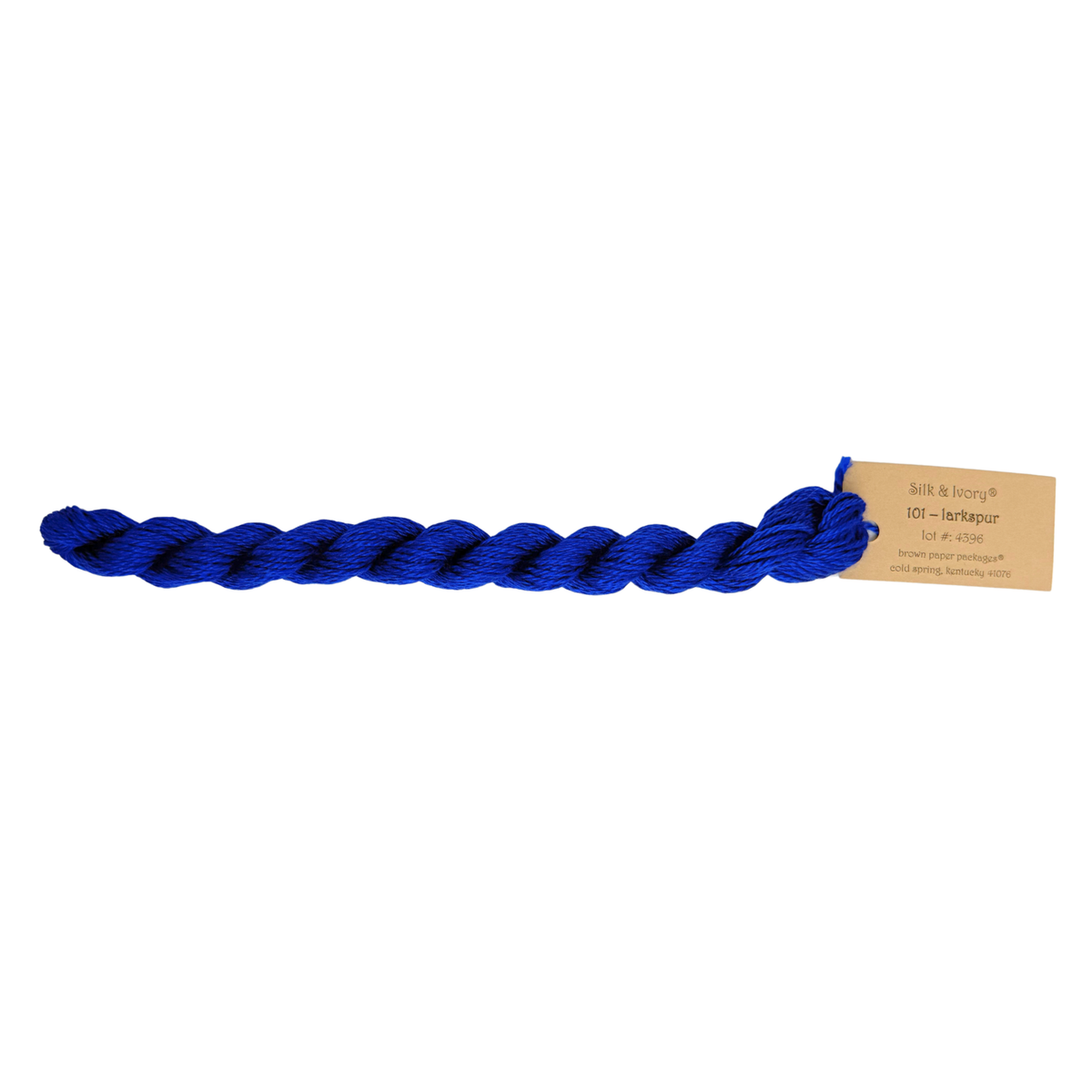 Silk & Ivory Thread - Larkspur