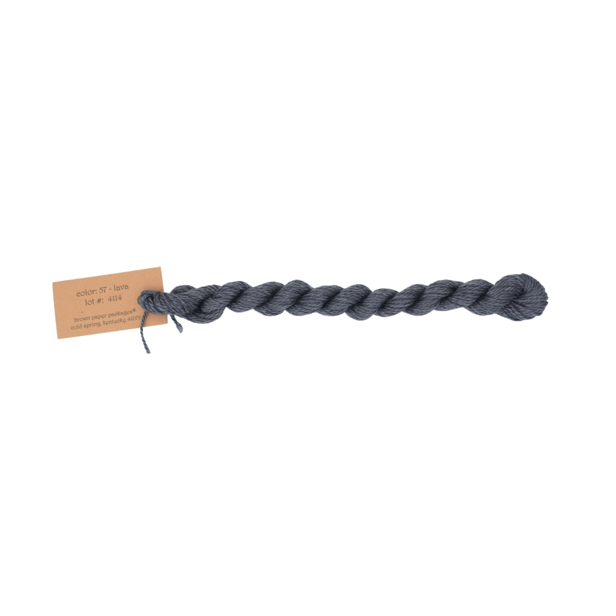 Silk & Ivory Thread - Lava