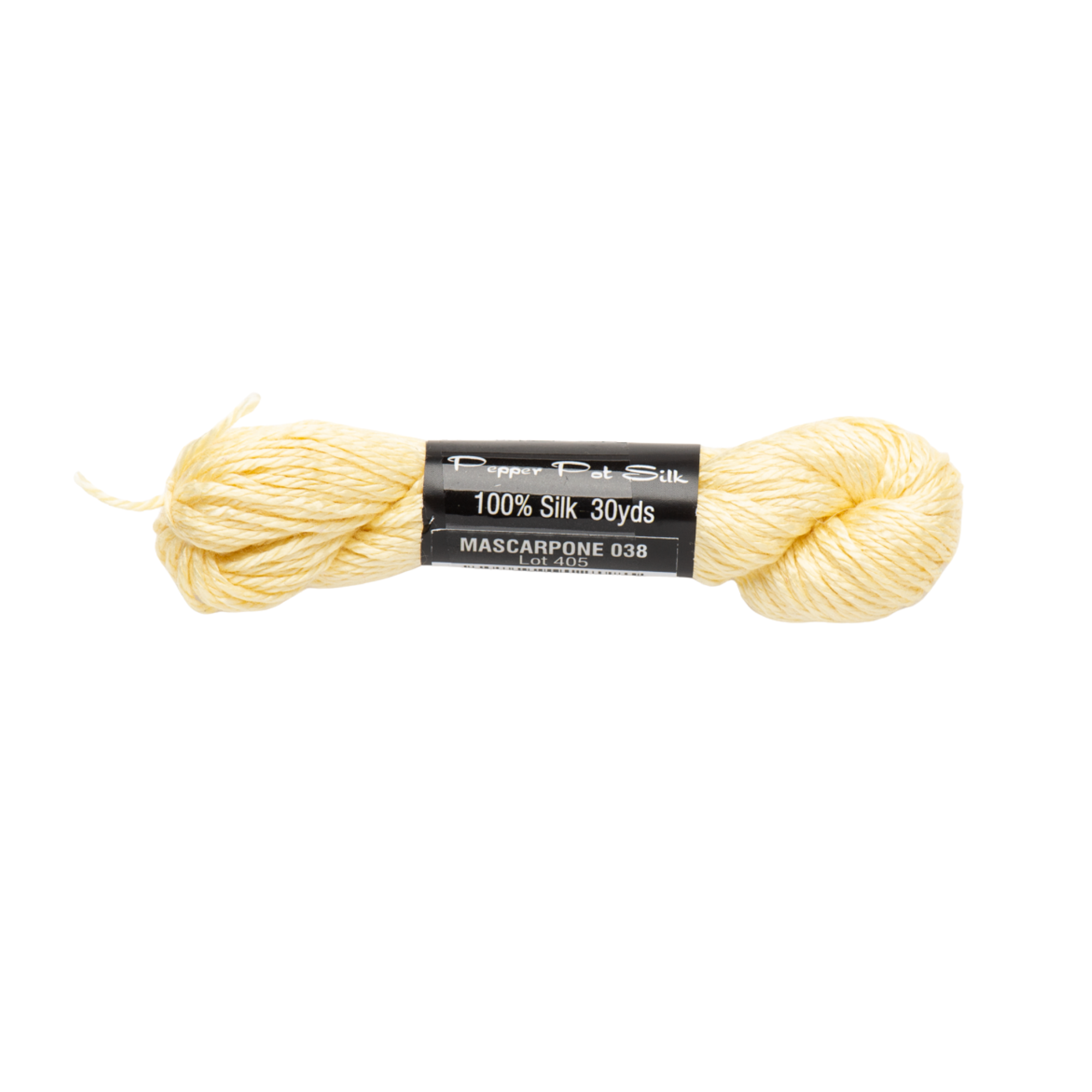 Pepper Pot Silk Thread - Mascarpone