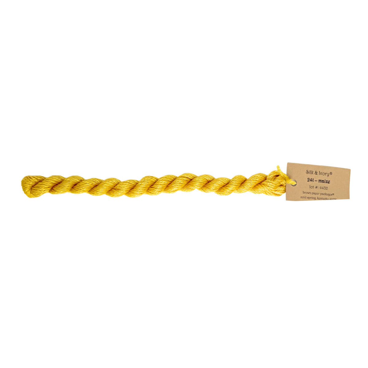 Silk & Ivory Thread - Maize