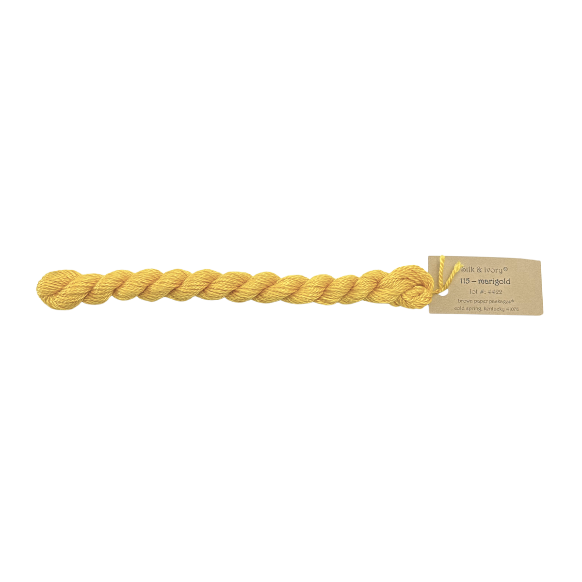 Silk & Ivory Thread - Marigold