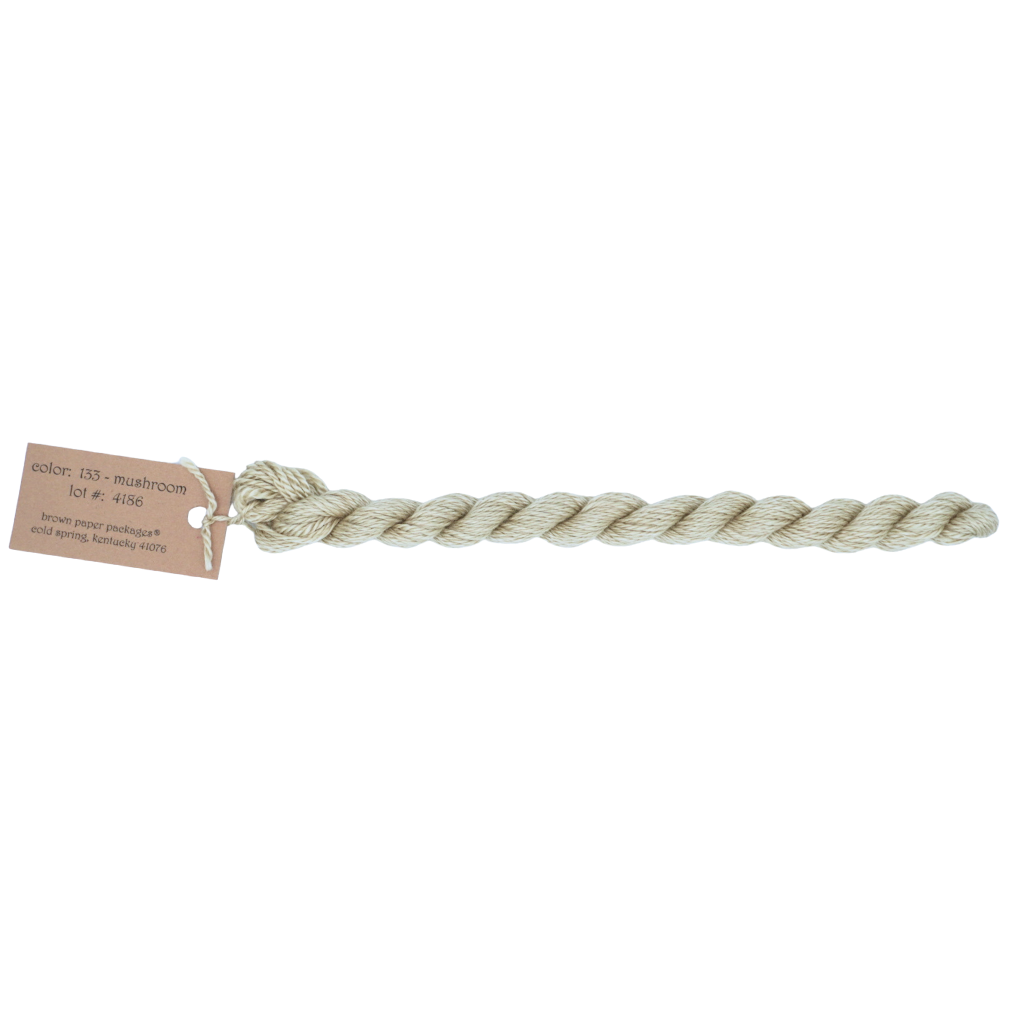 Silk & Ivory Thread - Mushroom