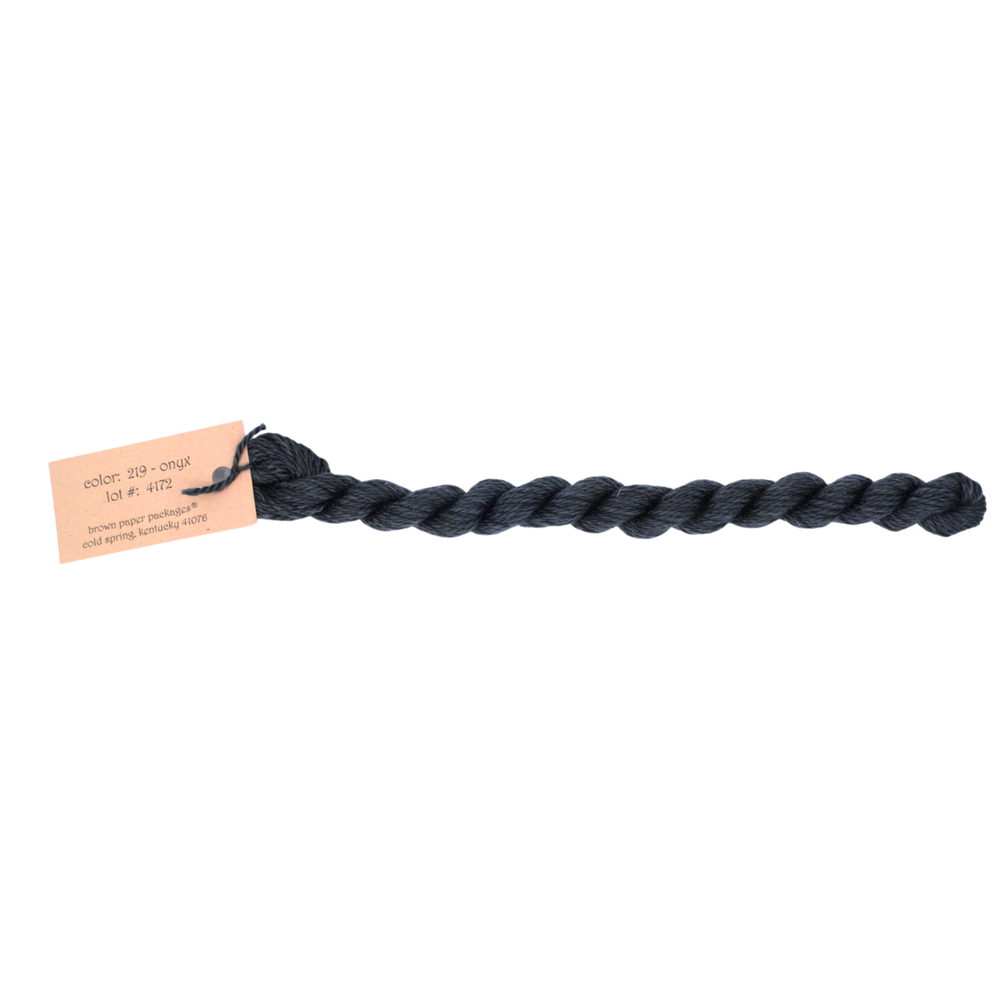 Silk & Ivory Thread - Onyx