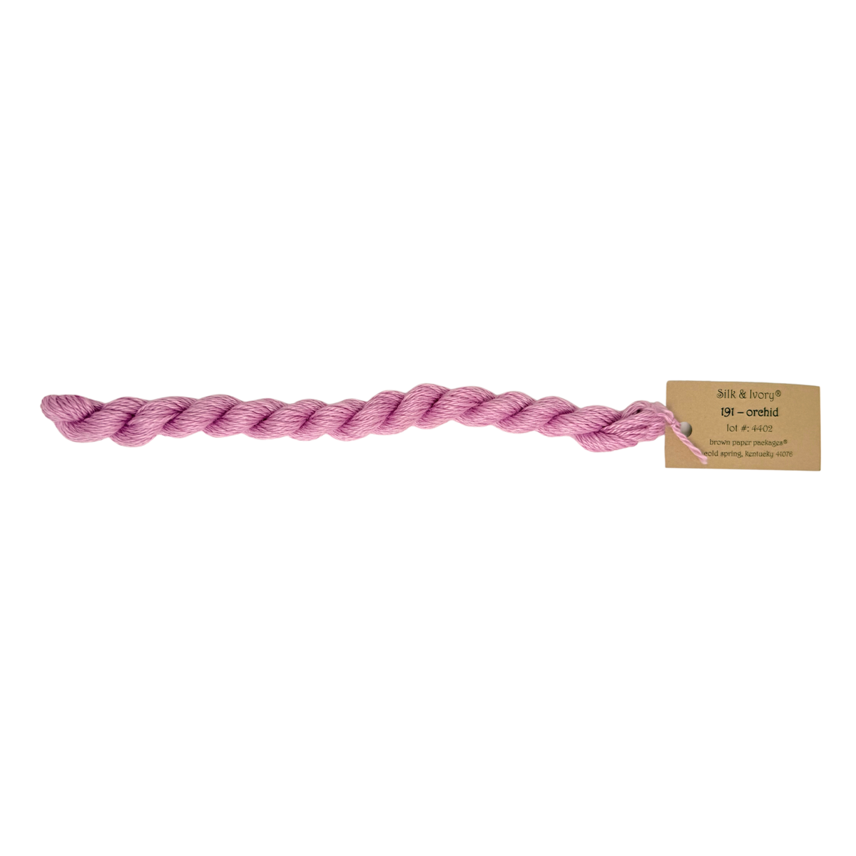 Silk & Ivory Thread - Orchid