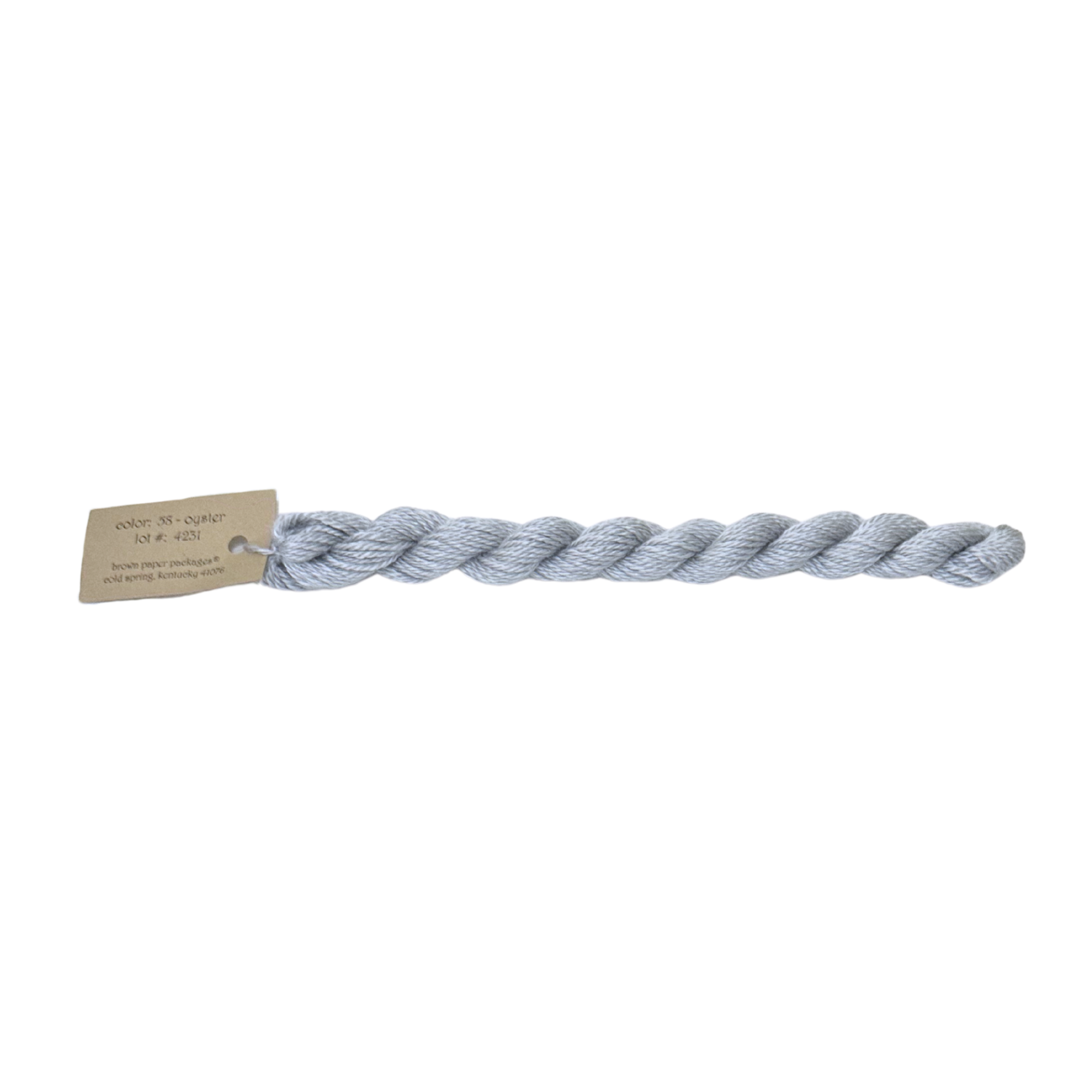 Silk & Ivory Thread - Oyster