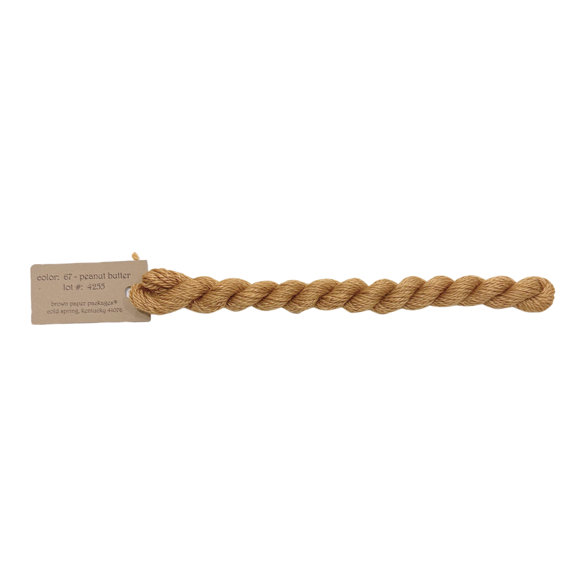Silk & Ivory Thread - Peanut Butter