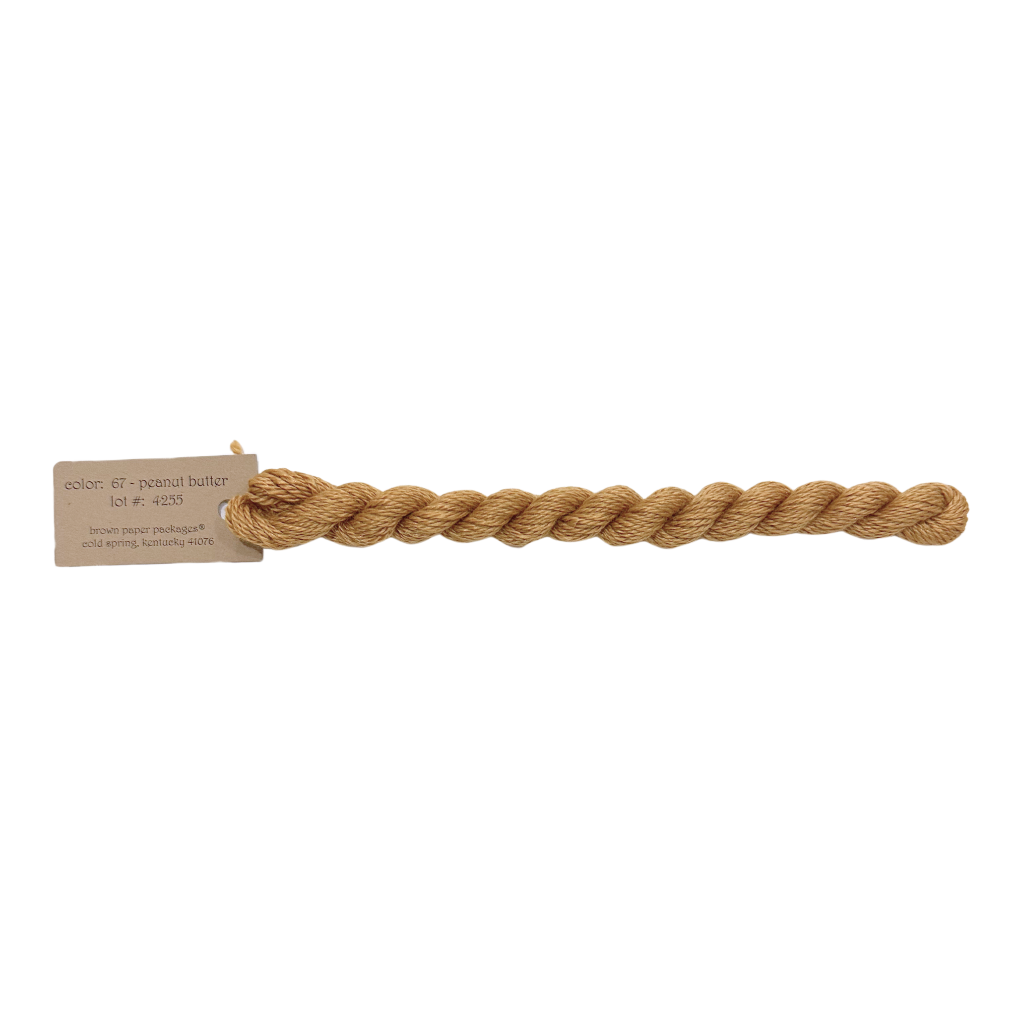 Silk & Ivory Thread - Peanut Butter