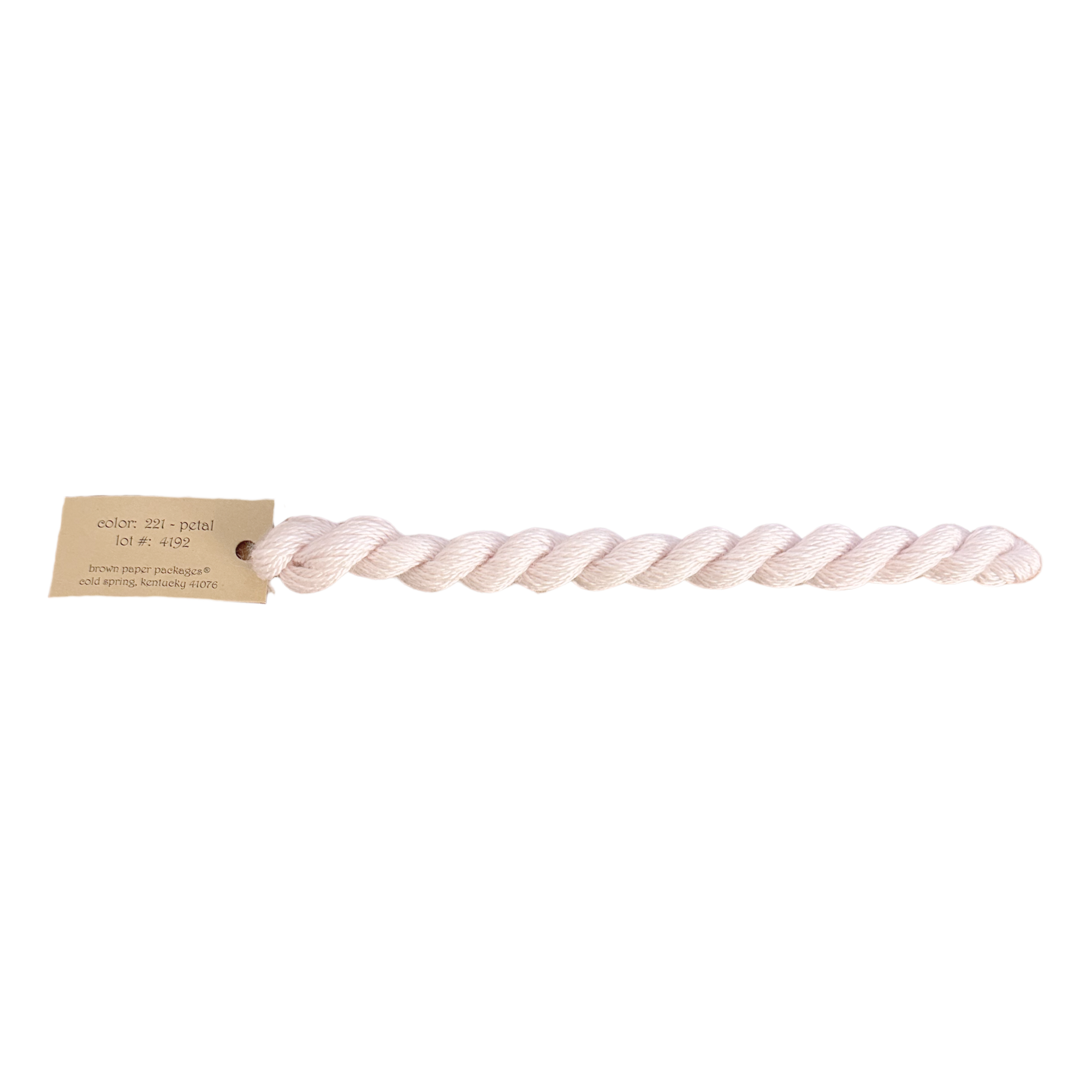 Silk & Ivory Thread - Petal