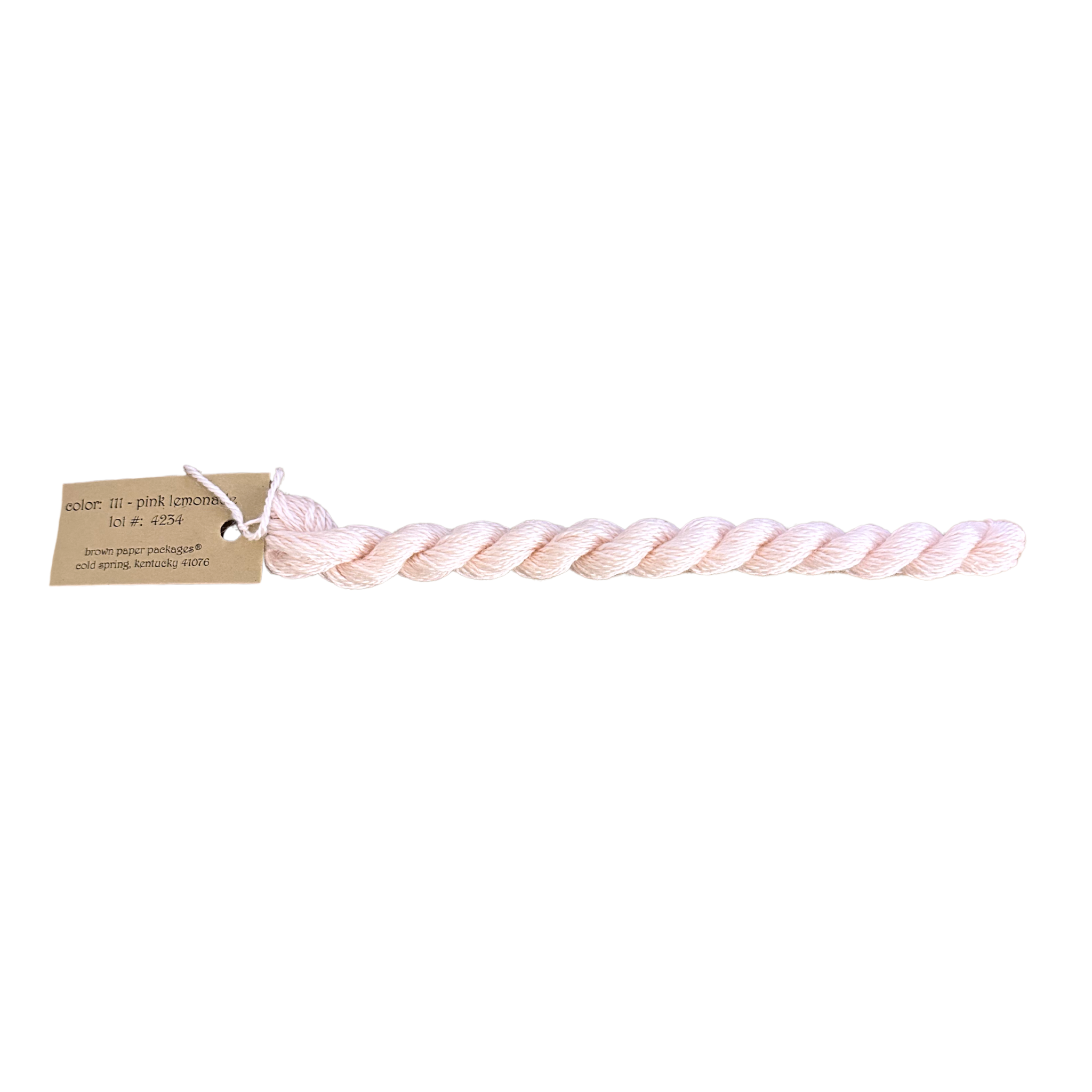 Silk & Ivory Thread - Pink Lemonade