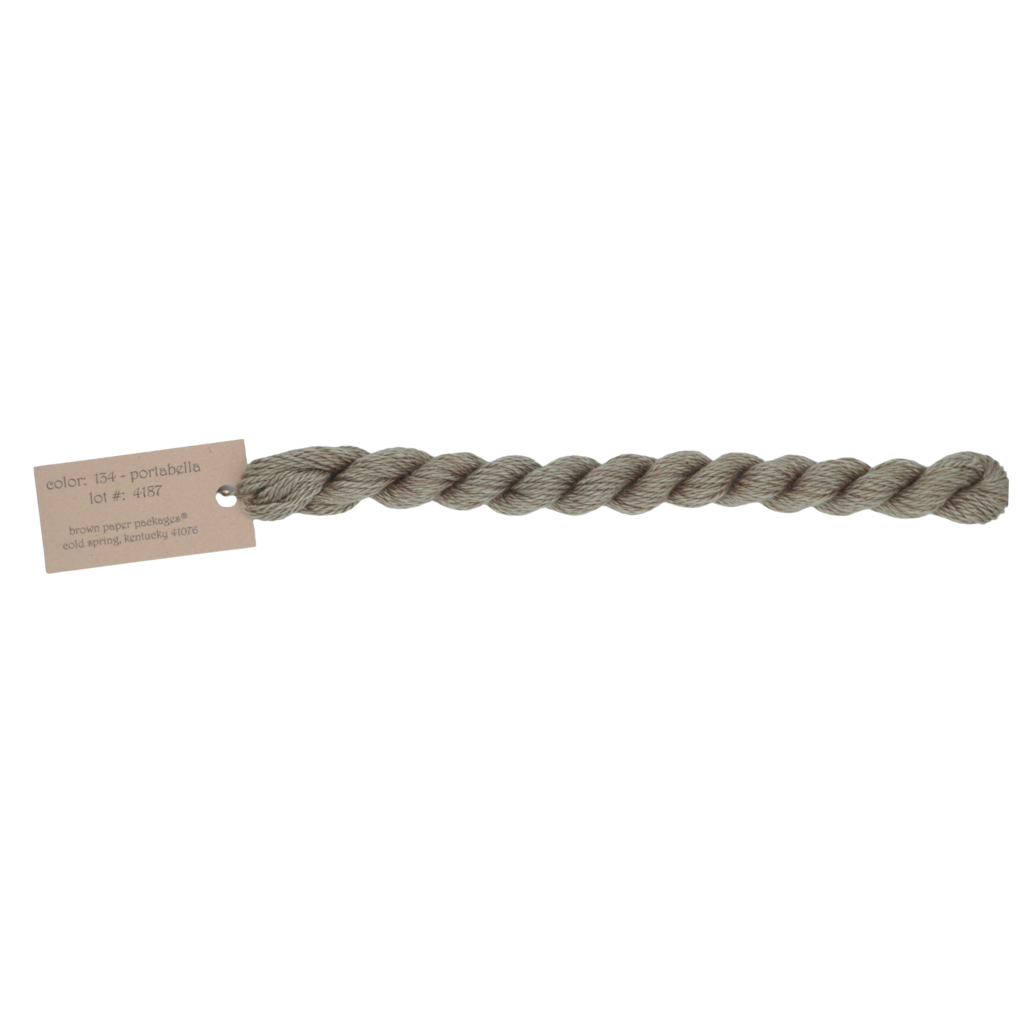 Silk & Ivory Thread - Portabella