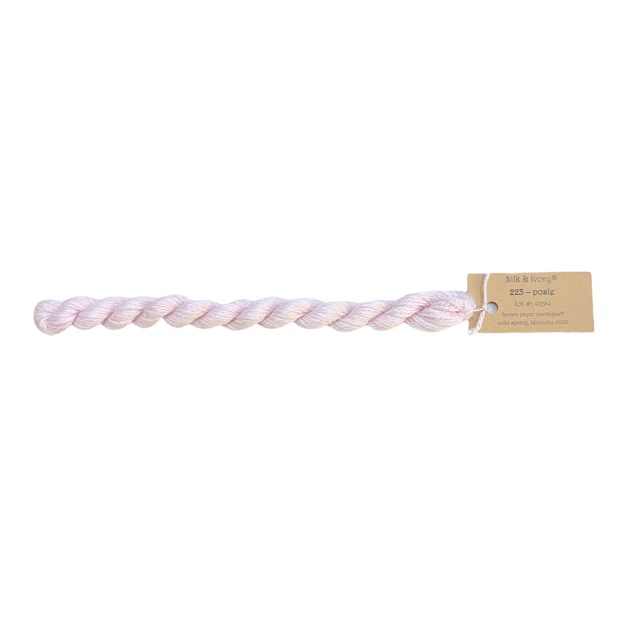 Silk & Ivory Thread - Posie