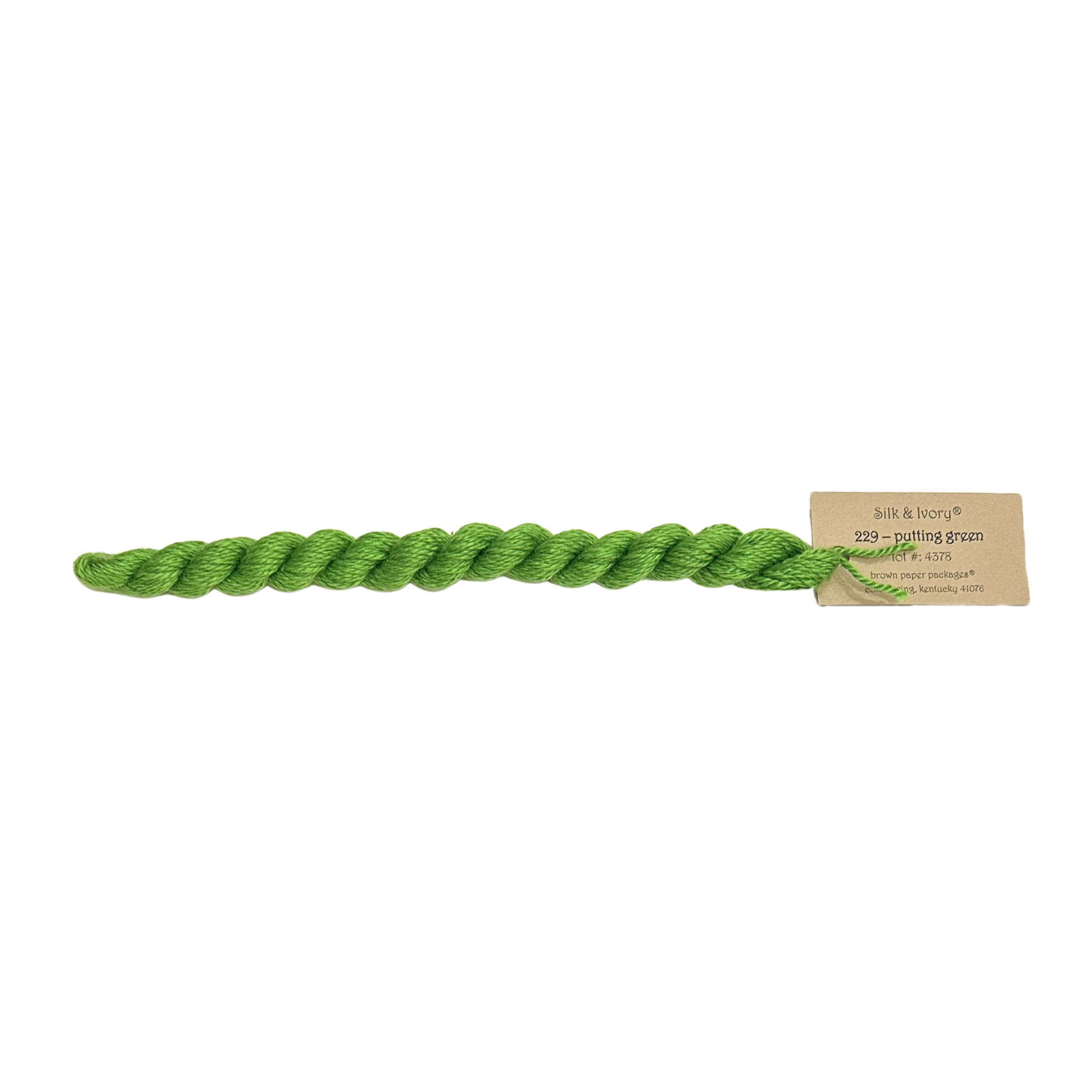 Silk & Ivory Thread - Putting Green