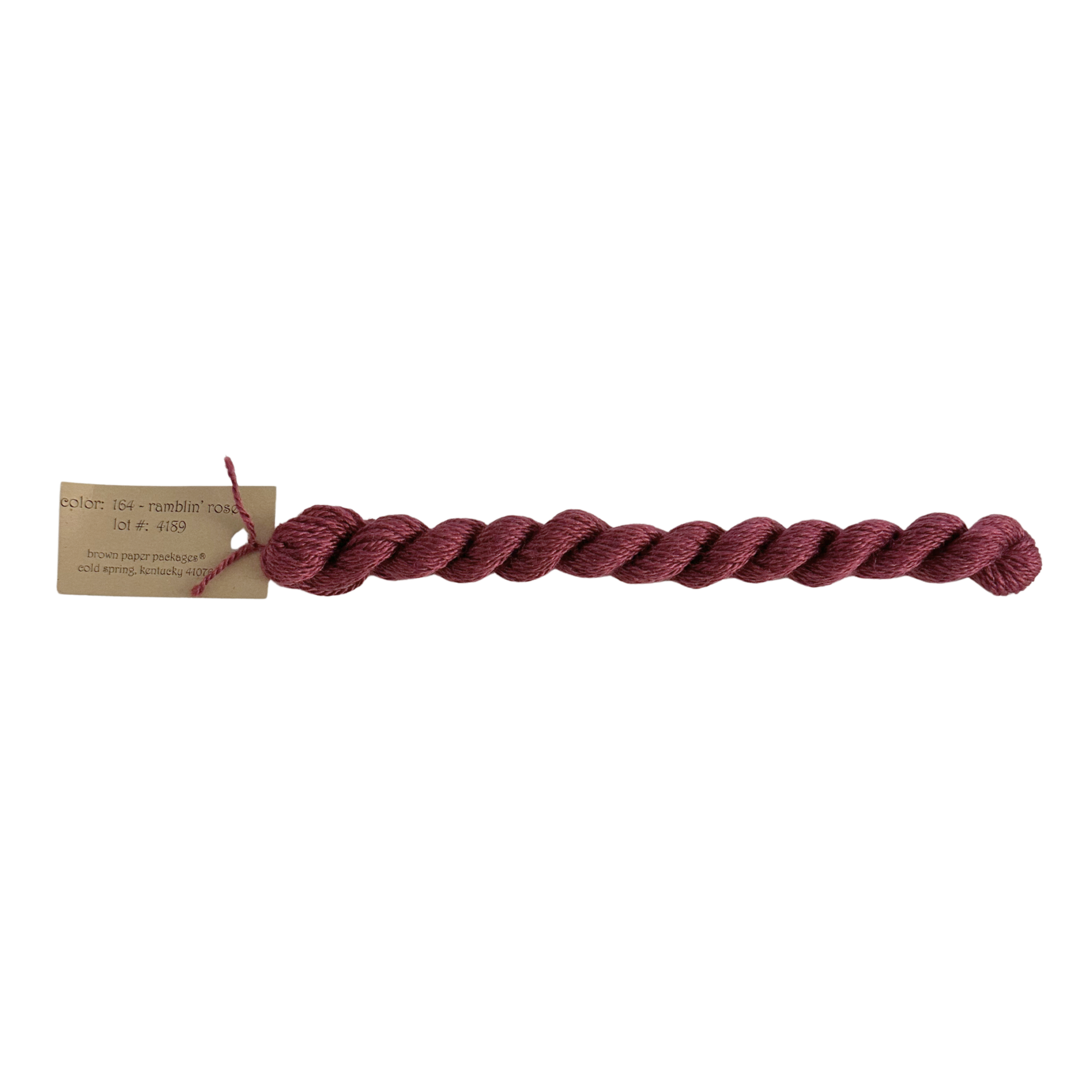 Silk & Ivory Thread - Ramblin' Rose