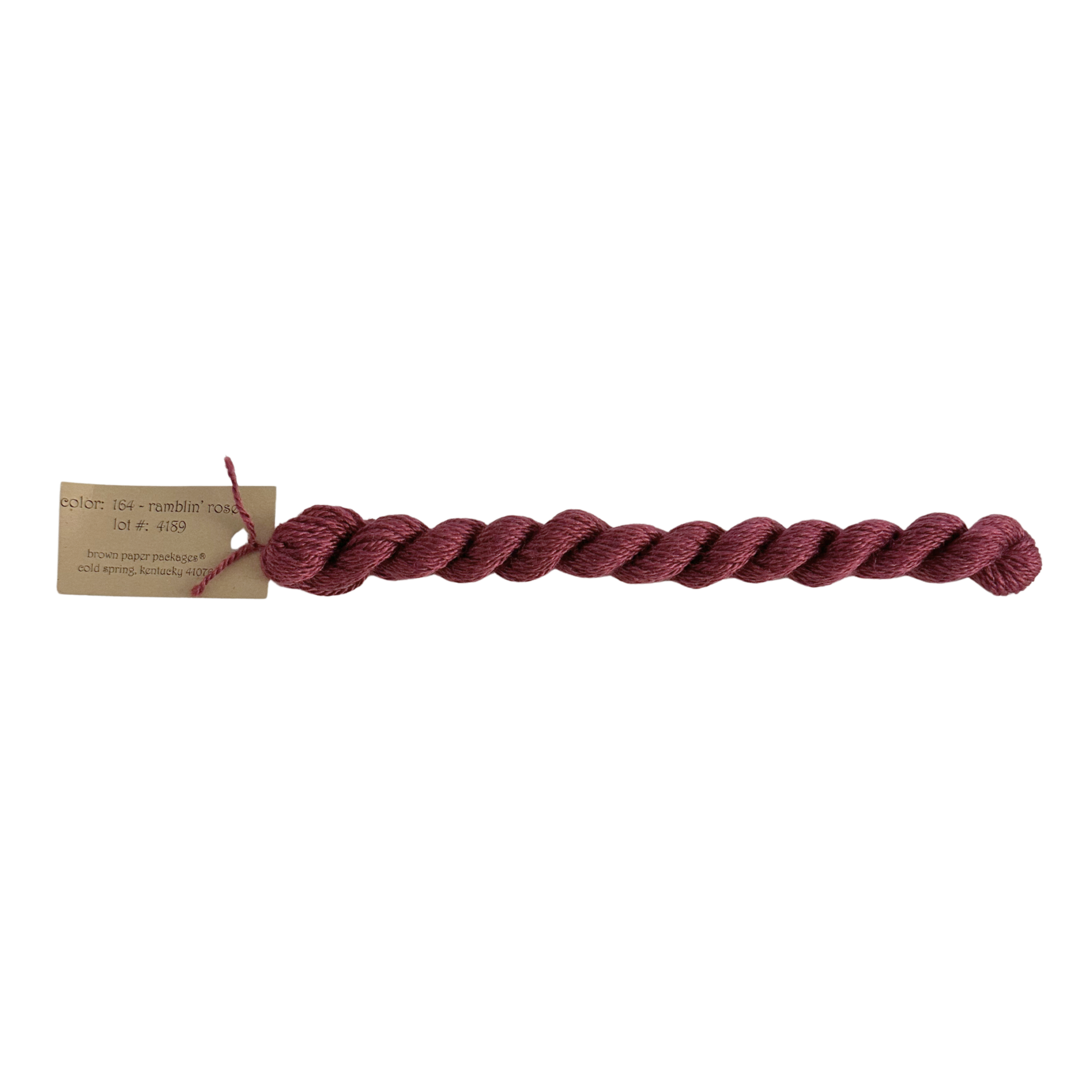 Silk & Ivory Thread - Ramblin' Rose