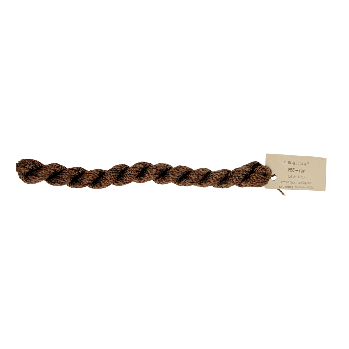 Silk & Ivory Thread - Rye