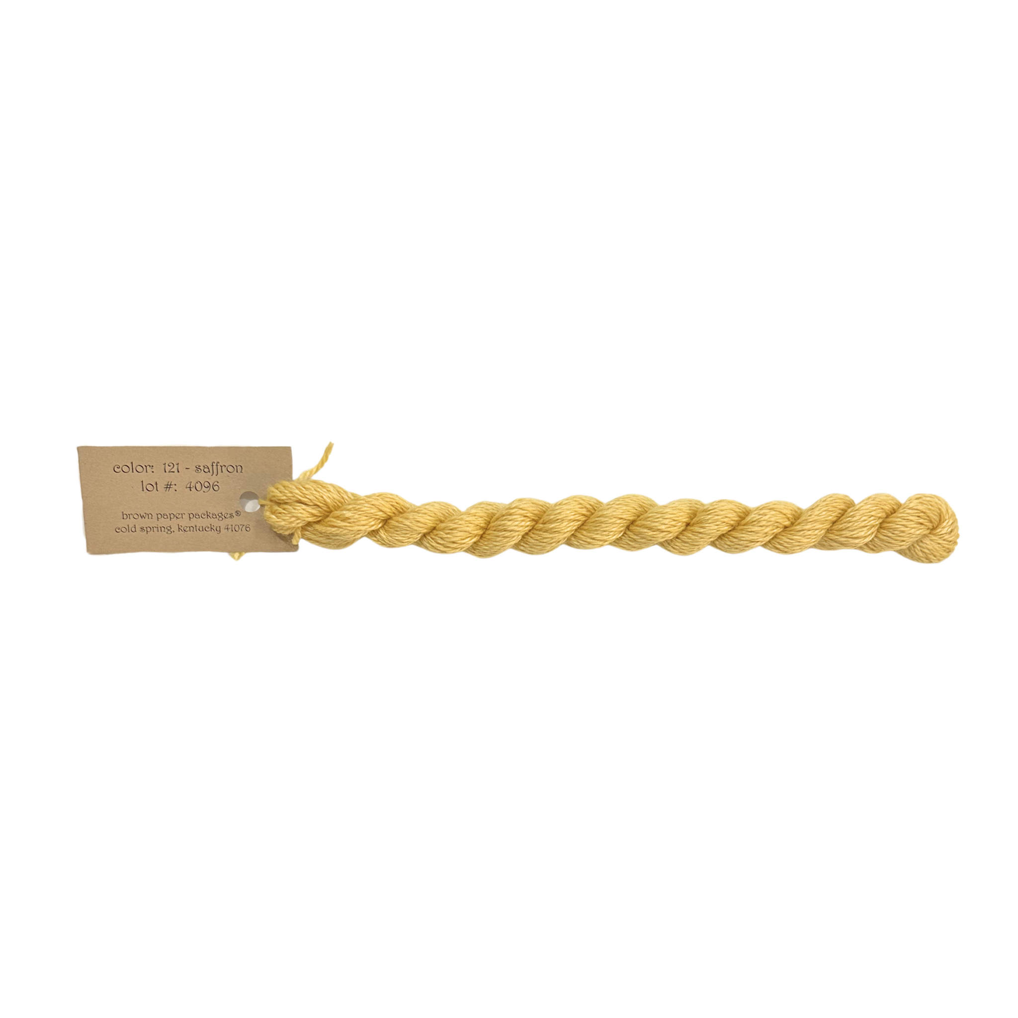 Silk & Ivory Thread - Saffron