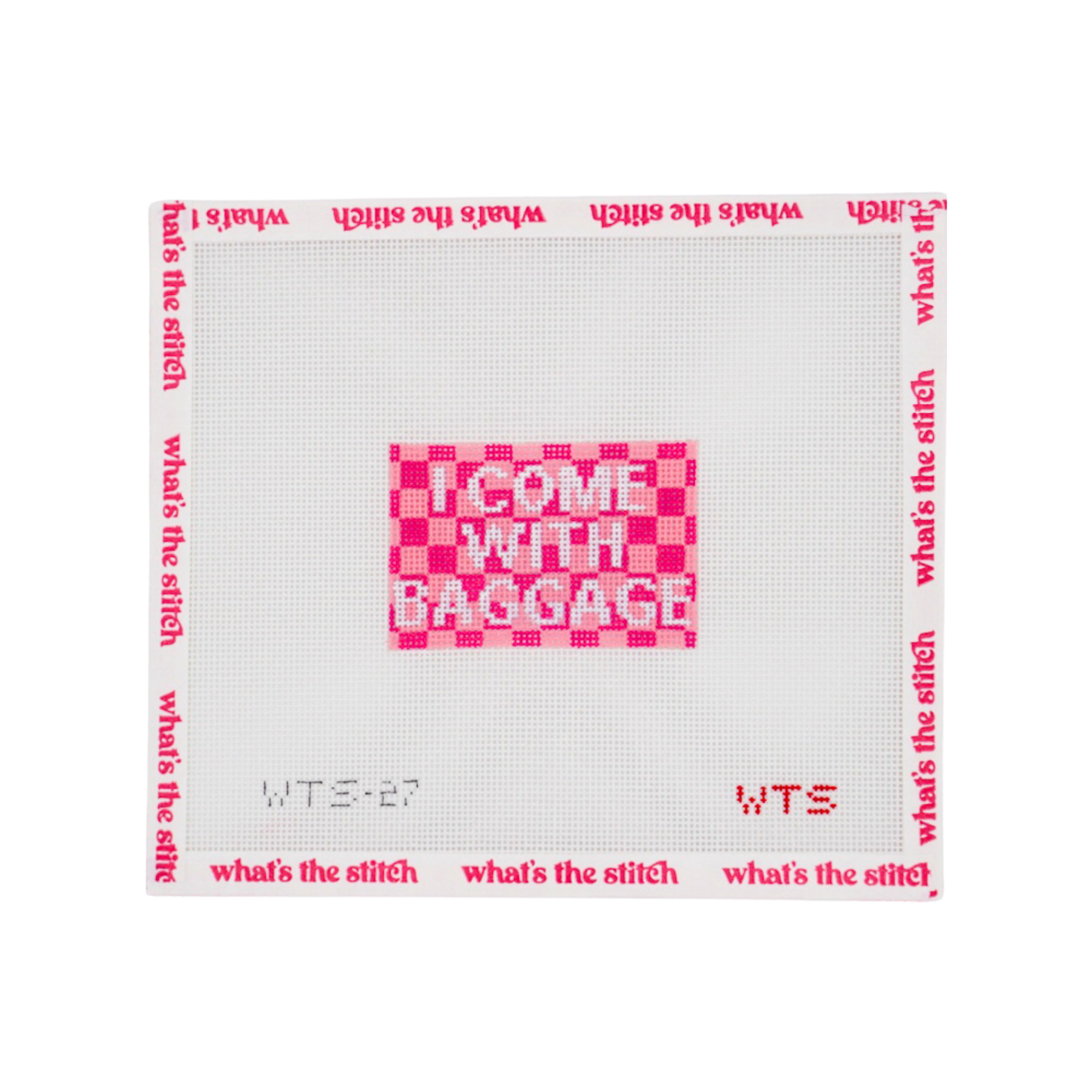 I Come With Baggage Luggage Tag