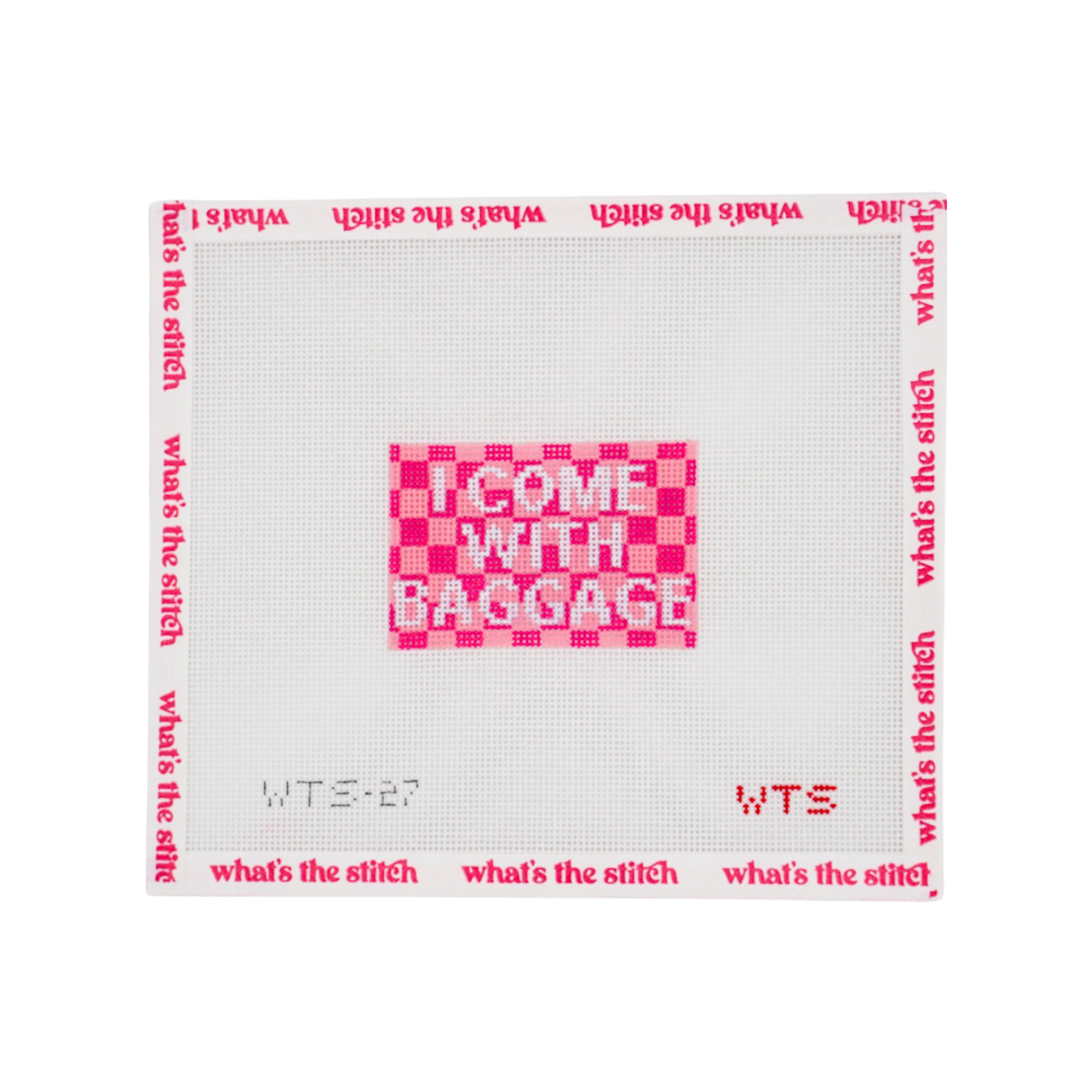 I Come With Baggage Luggage Tag