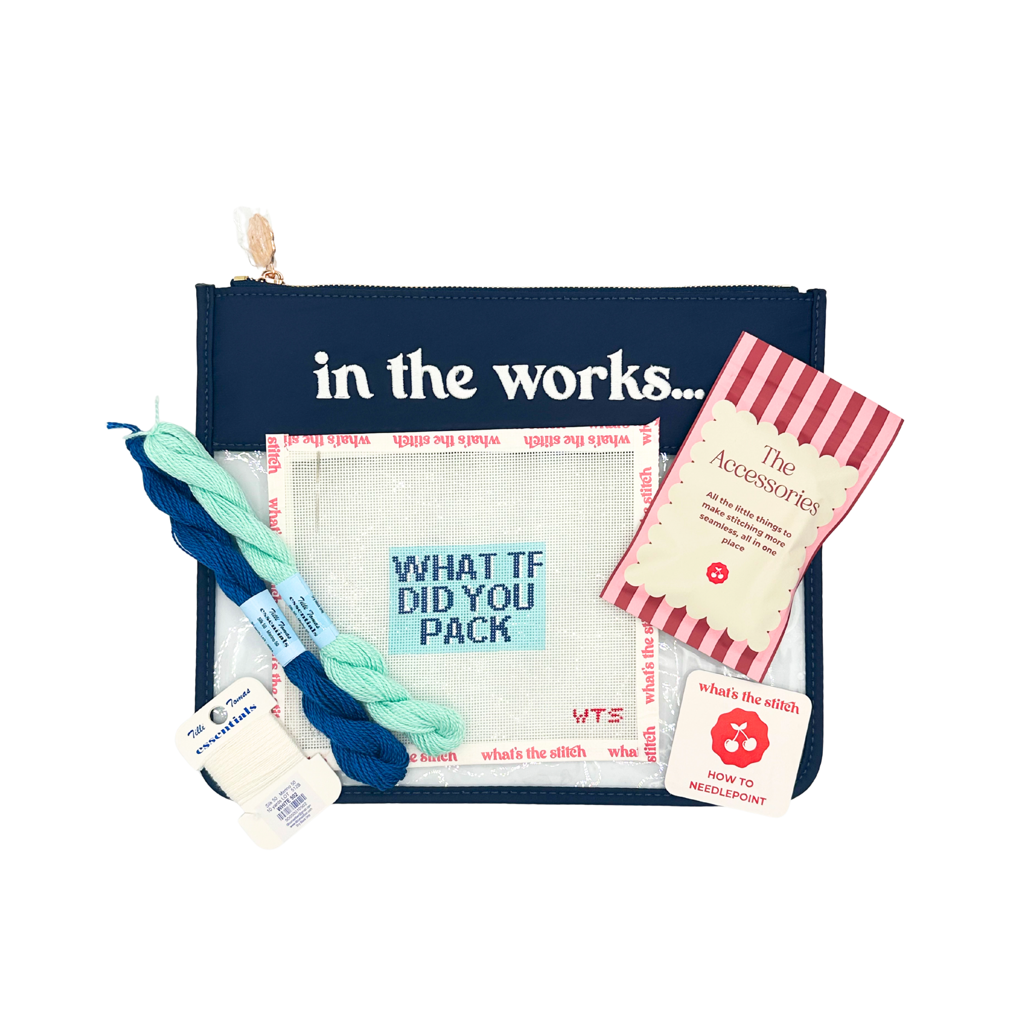 What TF Did You Pack Beginner Needlepoint Kit