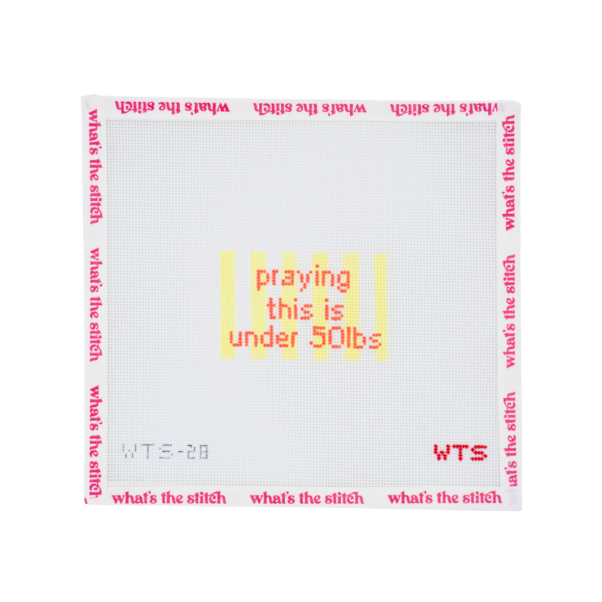 Praying This Is Under 50lbs Luggage Tag