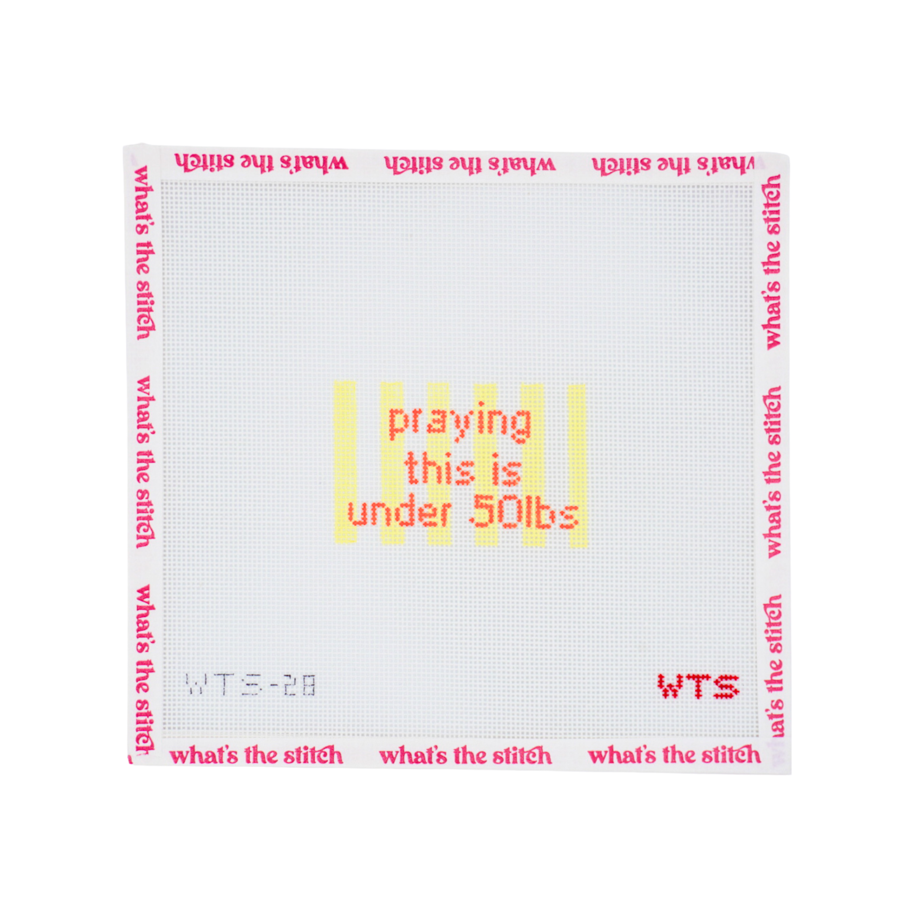 Praying This Is Under 50lbs Luggage Tag