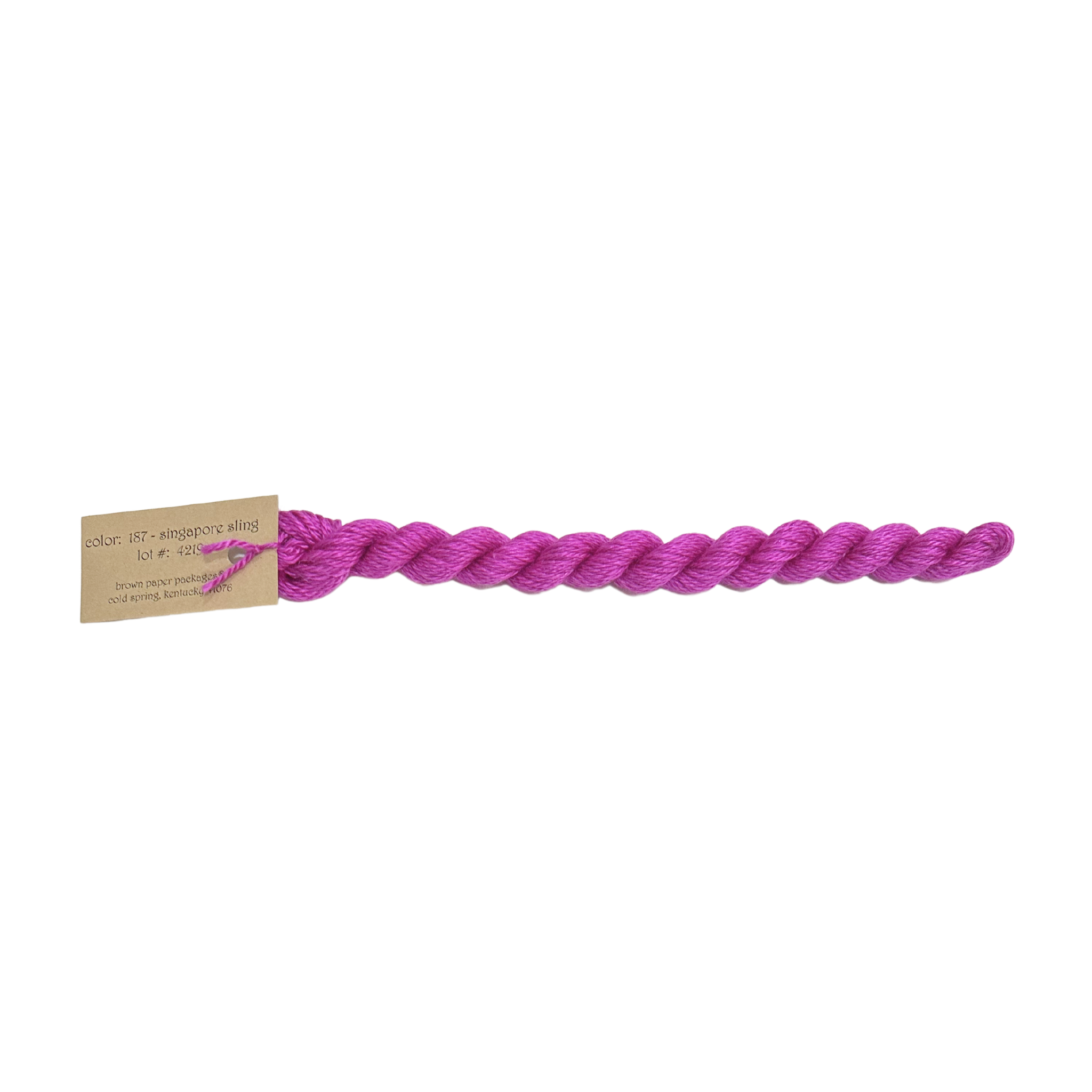 Silk & Ivory Thread - Singapore Sling