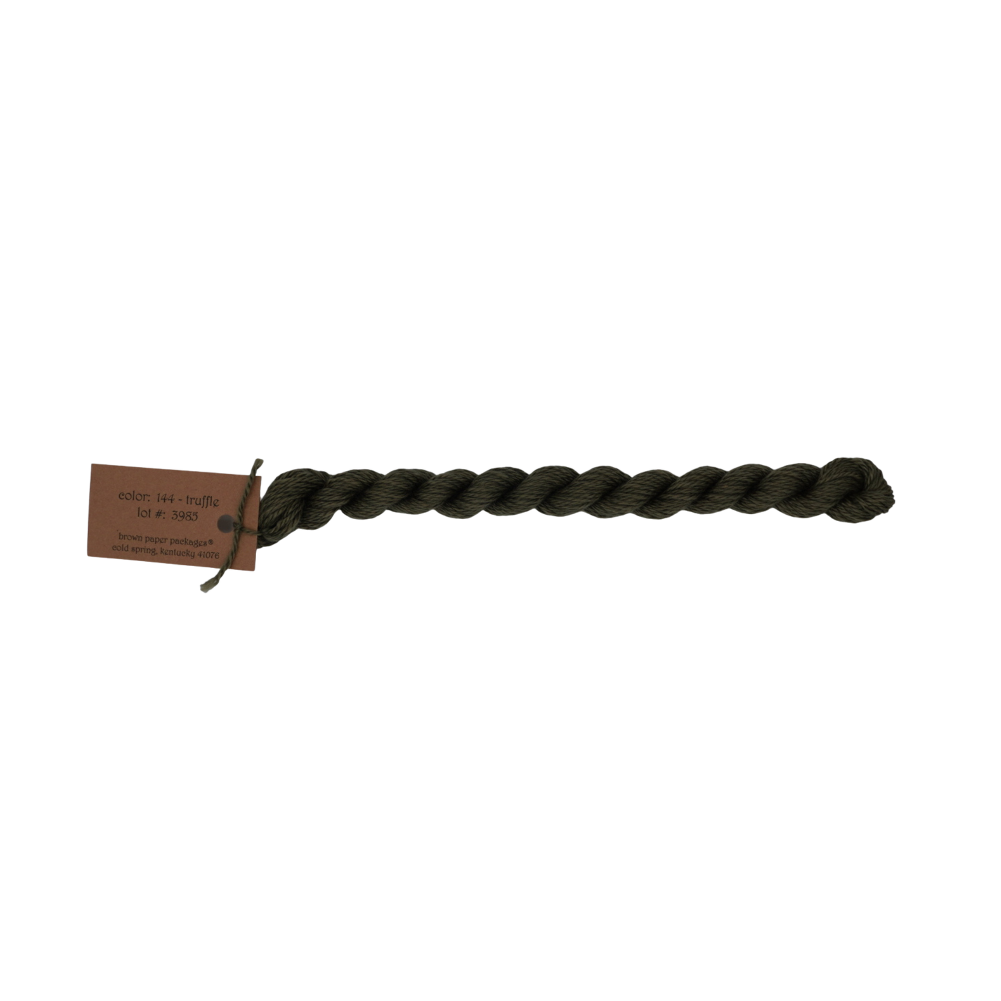 Silk & Ivory Thread - Truffle