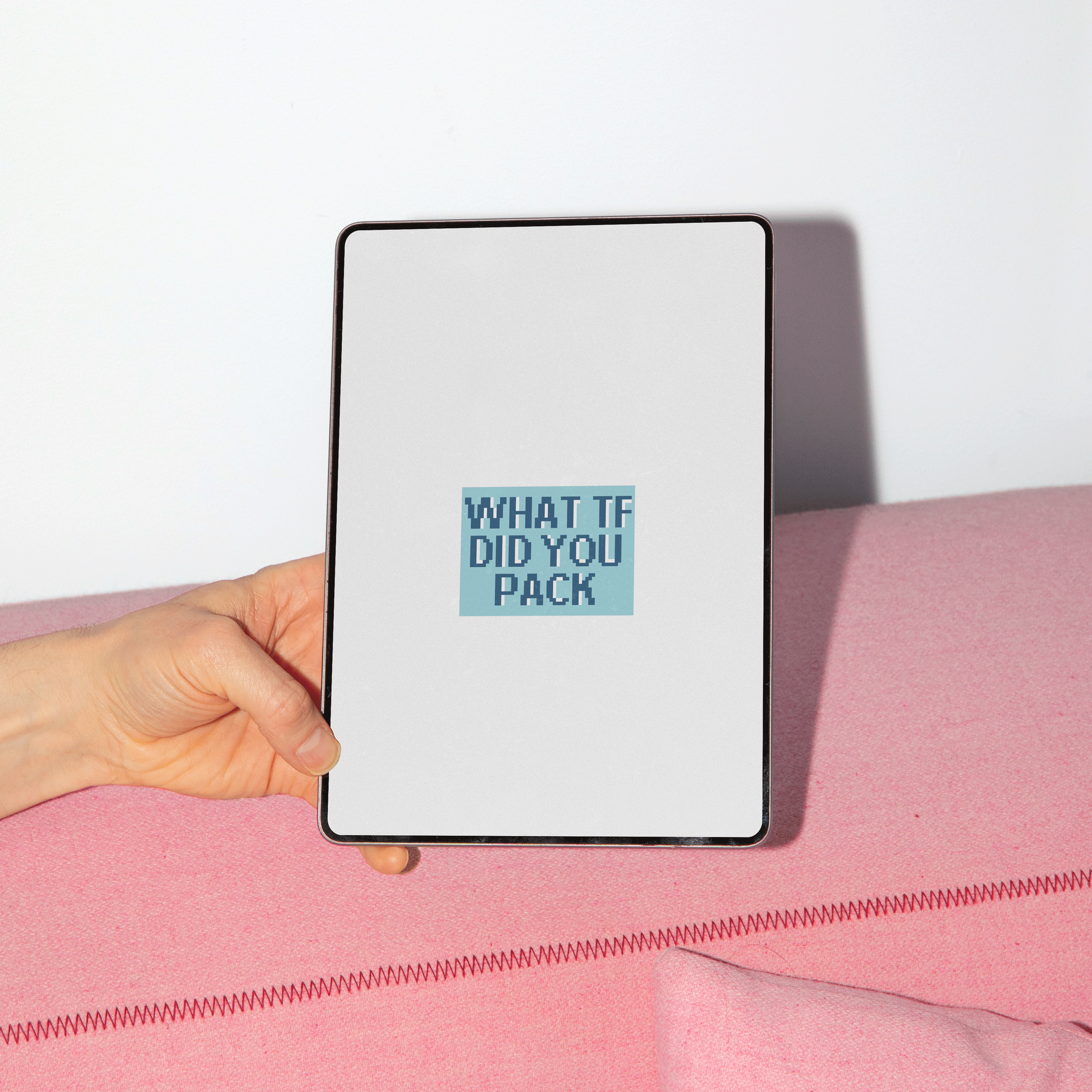 "WTF Did You Pack" Luggage Tag