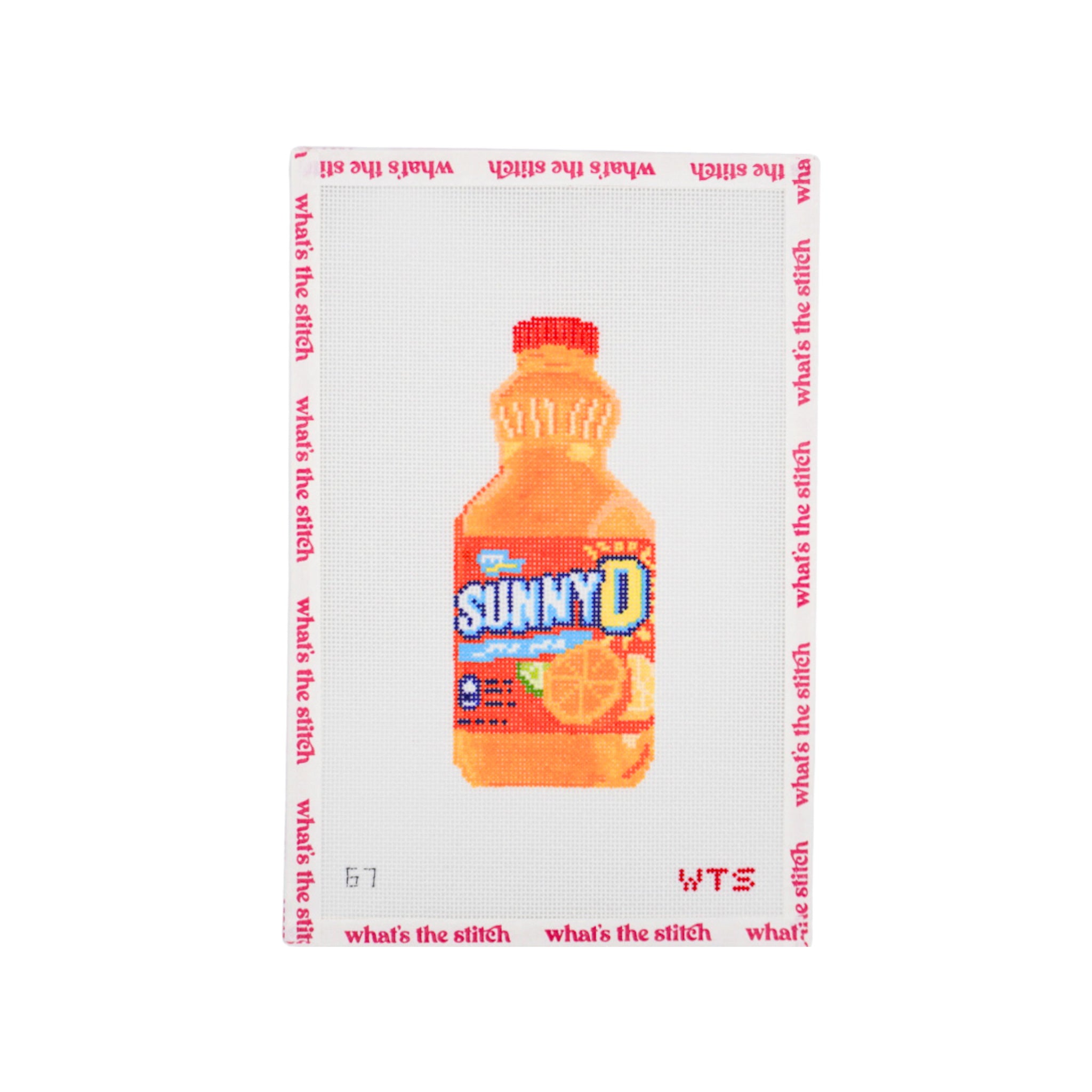 Sunny D Needlepoint Canvas – 18 Mesh – What's the Stitch