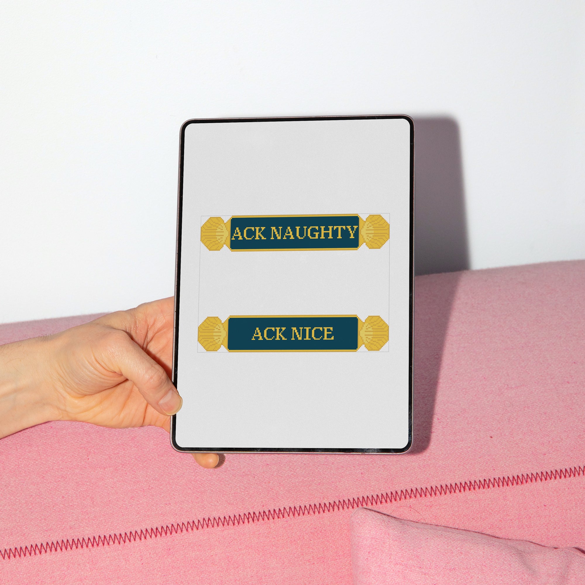 ACK Naughty / Nice Quarterboard