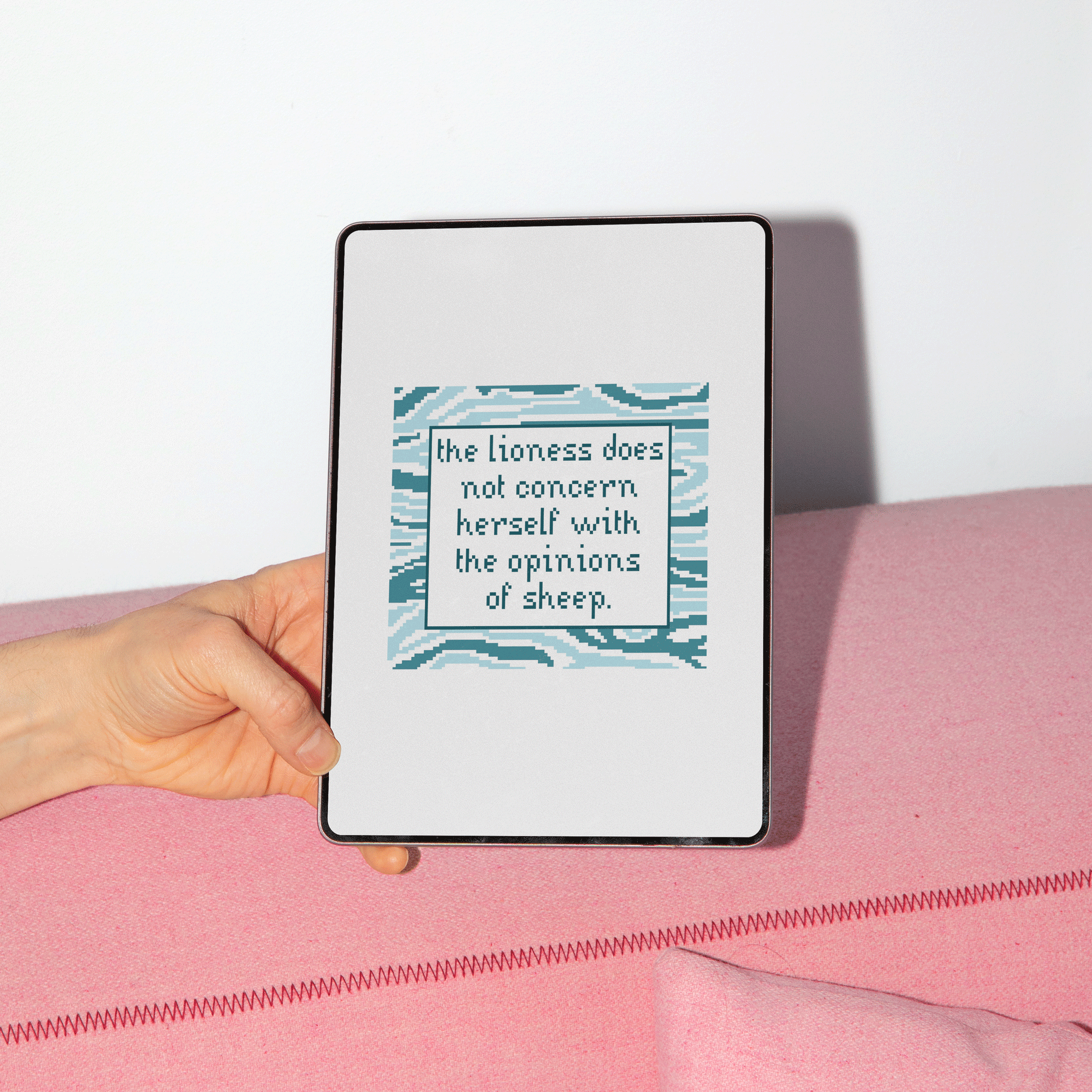 The Lioness Does Not Concern Herself With The Opinions of Sheep