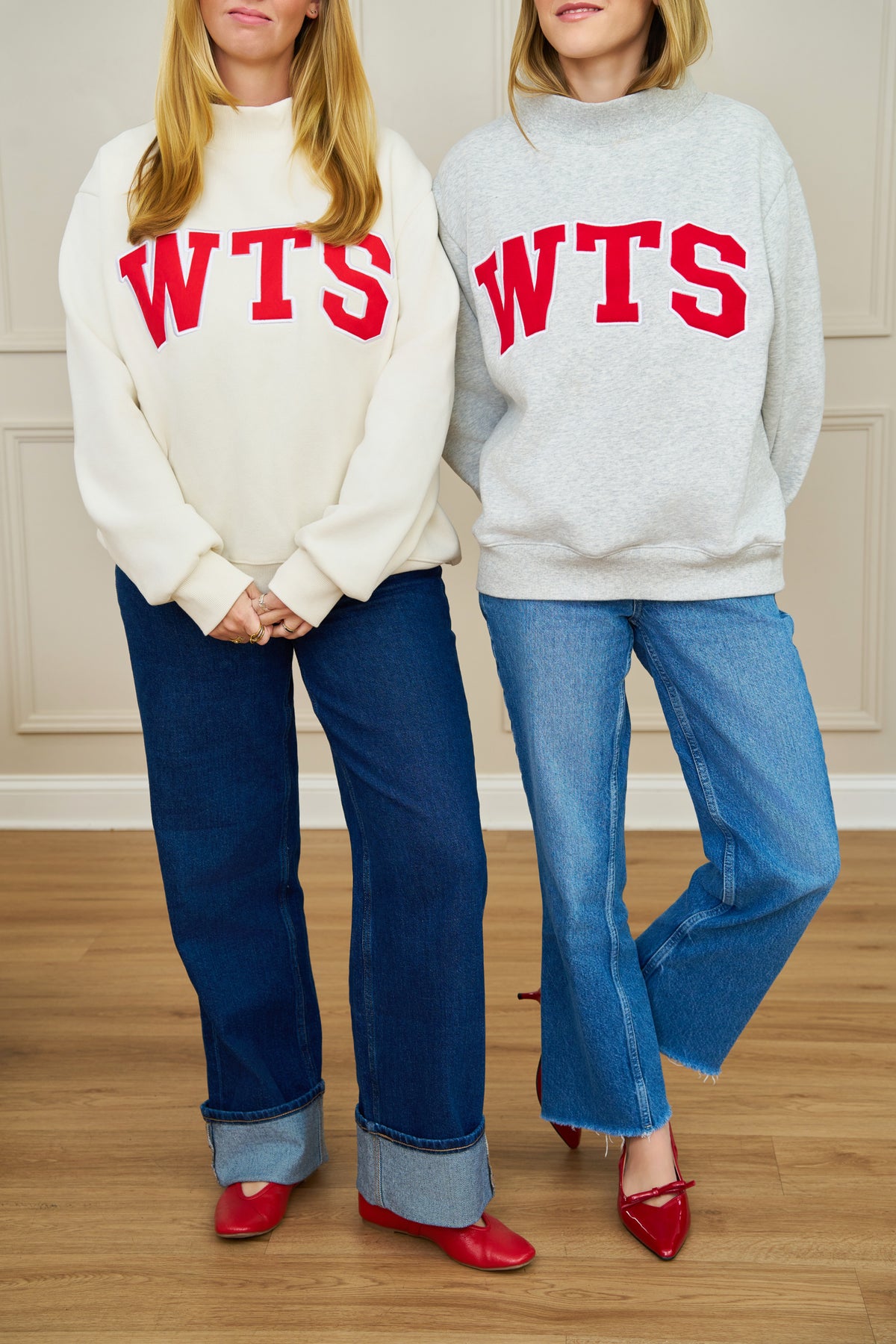 Cream Mockneck Pullover
