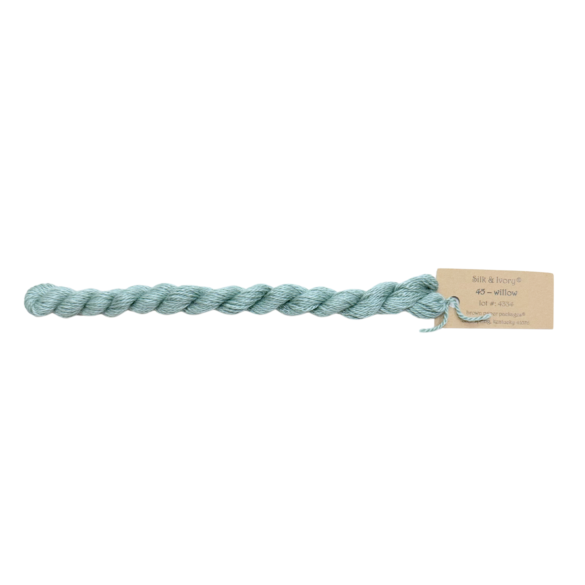 Silk & Ivory Thread - Willow