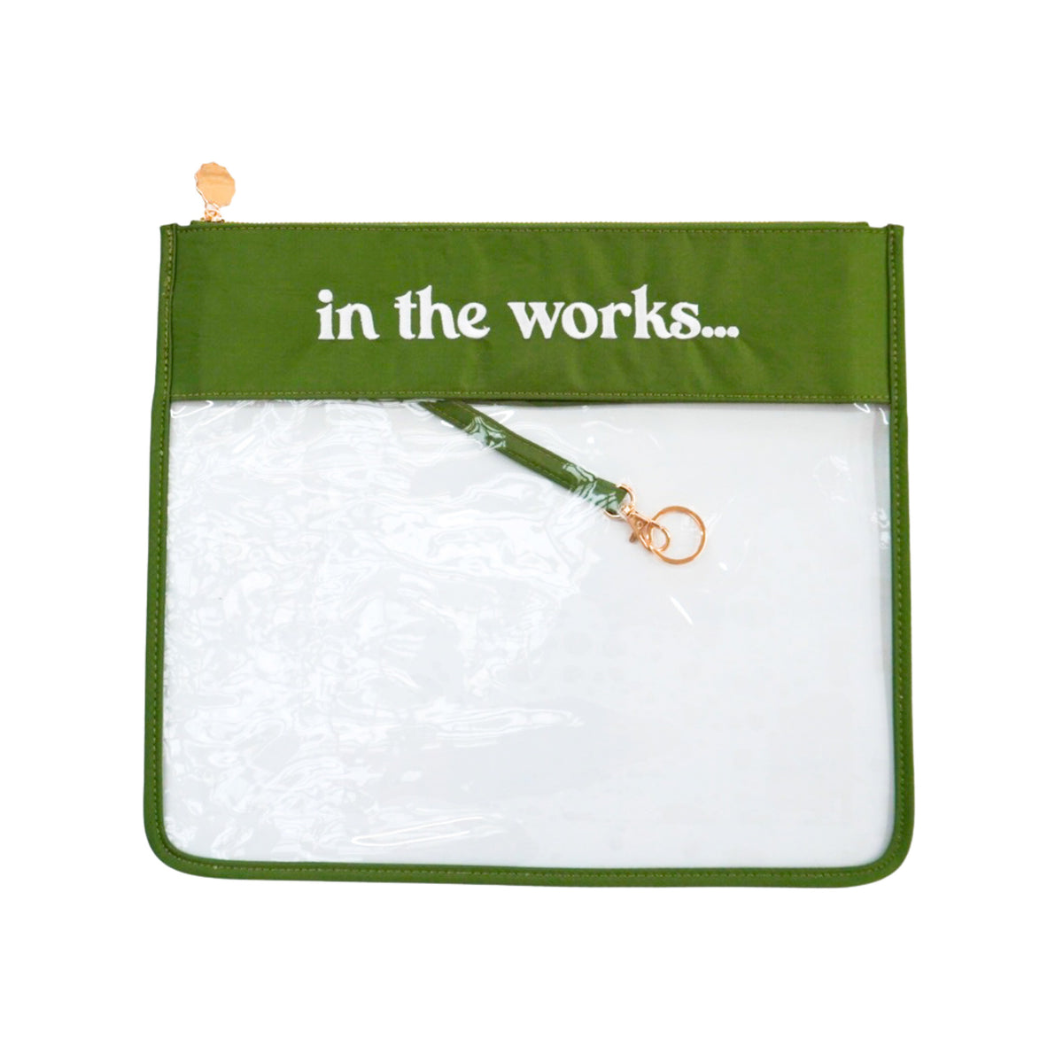 In the Works Project Bag - Olive